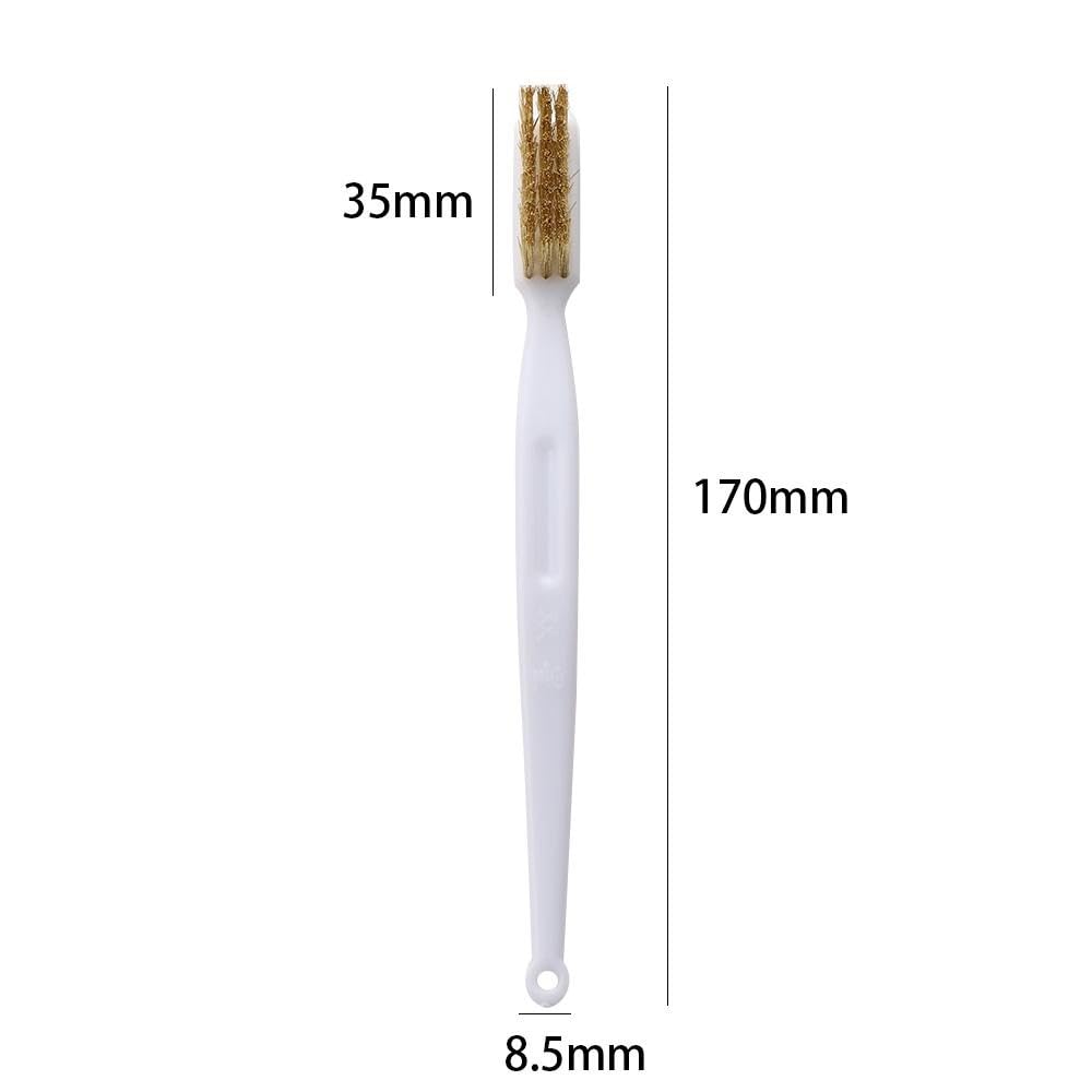 10PCS Copper Wire Toothbrush for 3D Printer Nozzle Cleaning - Durable & Precision Cleaning Tool for 3D Printing Maintenance - Perfect for Removing Clogs & Residue from Nozzles