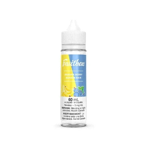 Banana Berry E-Juice by Fruitbae - 60mL Premium Vape Juice for Refillable Pods & Tanks - Sweet Fruity Flavor for All-Day Vaping (Ontario)