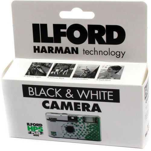 Ilford HP5 Plus Black & White Single Use Film Camera - Perfect for Travel, Street Photography & Vintage Style Shots