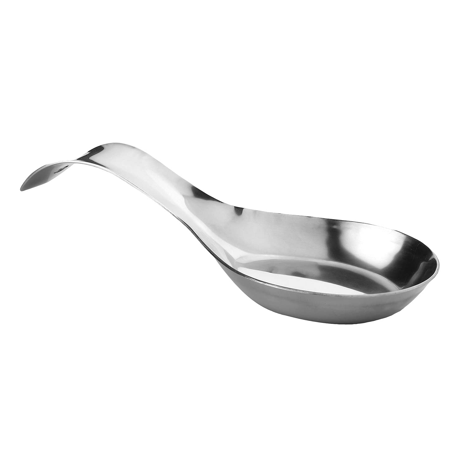 Stainless Steel Spoon Rest for Cooking & Serving - Large Size (Pack of 1) | Durable Kitchen Utensil Holder | Perfect for Stovetop, Countertop & Dining Table Use