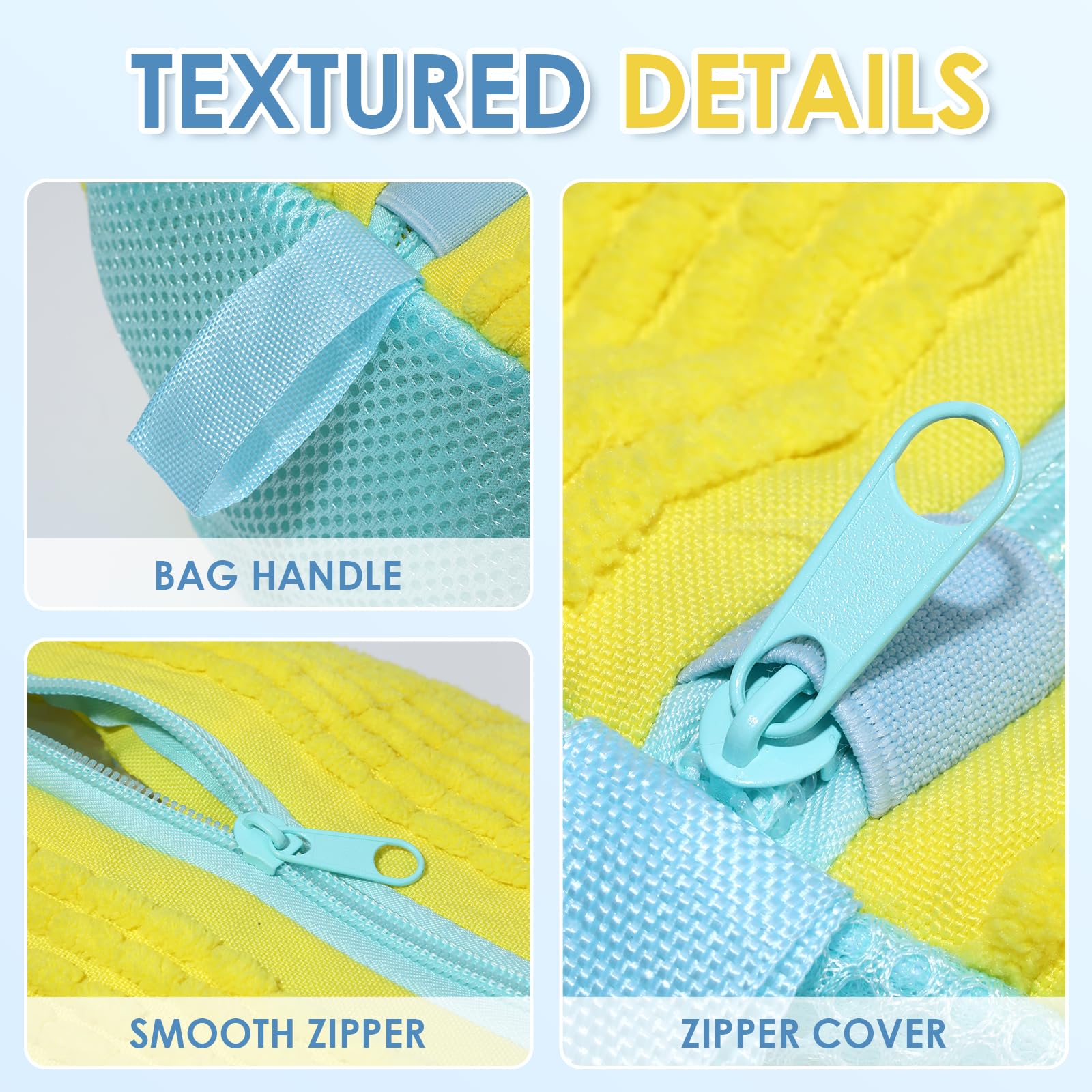 Reusable Shoe Washing Bag for Washing Machine - 360° Wrap-around Laundry Bag for Sneakers & Gym Shoes (Yellow) | Perfect for Travel, Sports & Daily Shoe Care