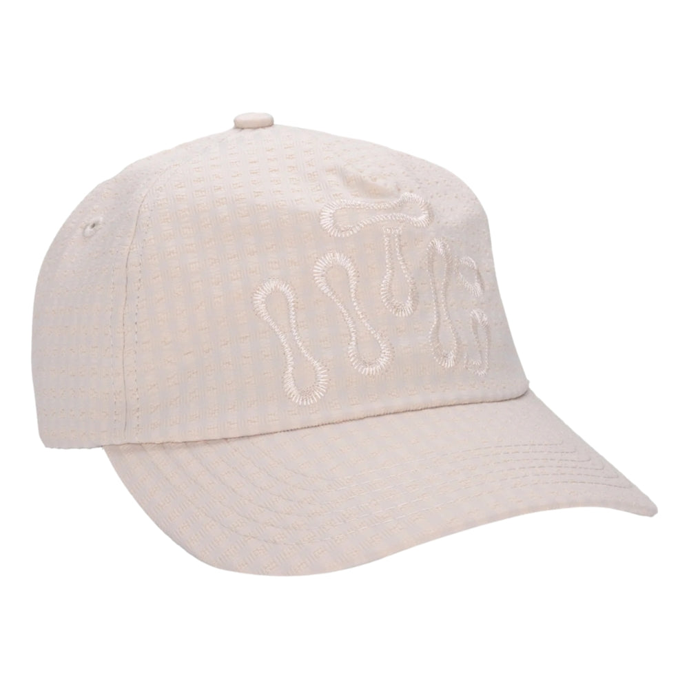 HONOR THE GIFT HTG Seersucker Cap Sand - Stylish Summer Hat for Men & Women - Perfect for Beach, Outdoor Activities and Fashion Accessories