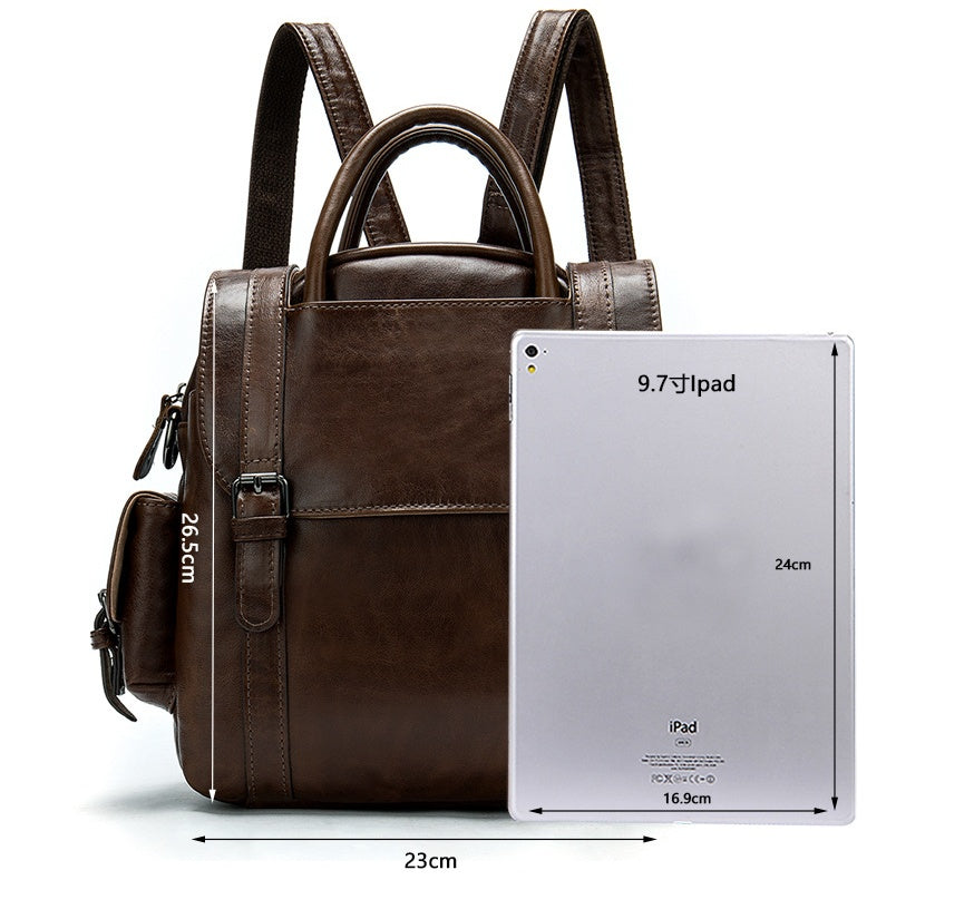 Vegan Leather Backpack for Women - Stylish & Durable Crossbody Bag for Work, Travel & Everyday Use