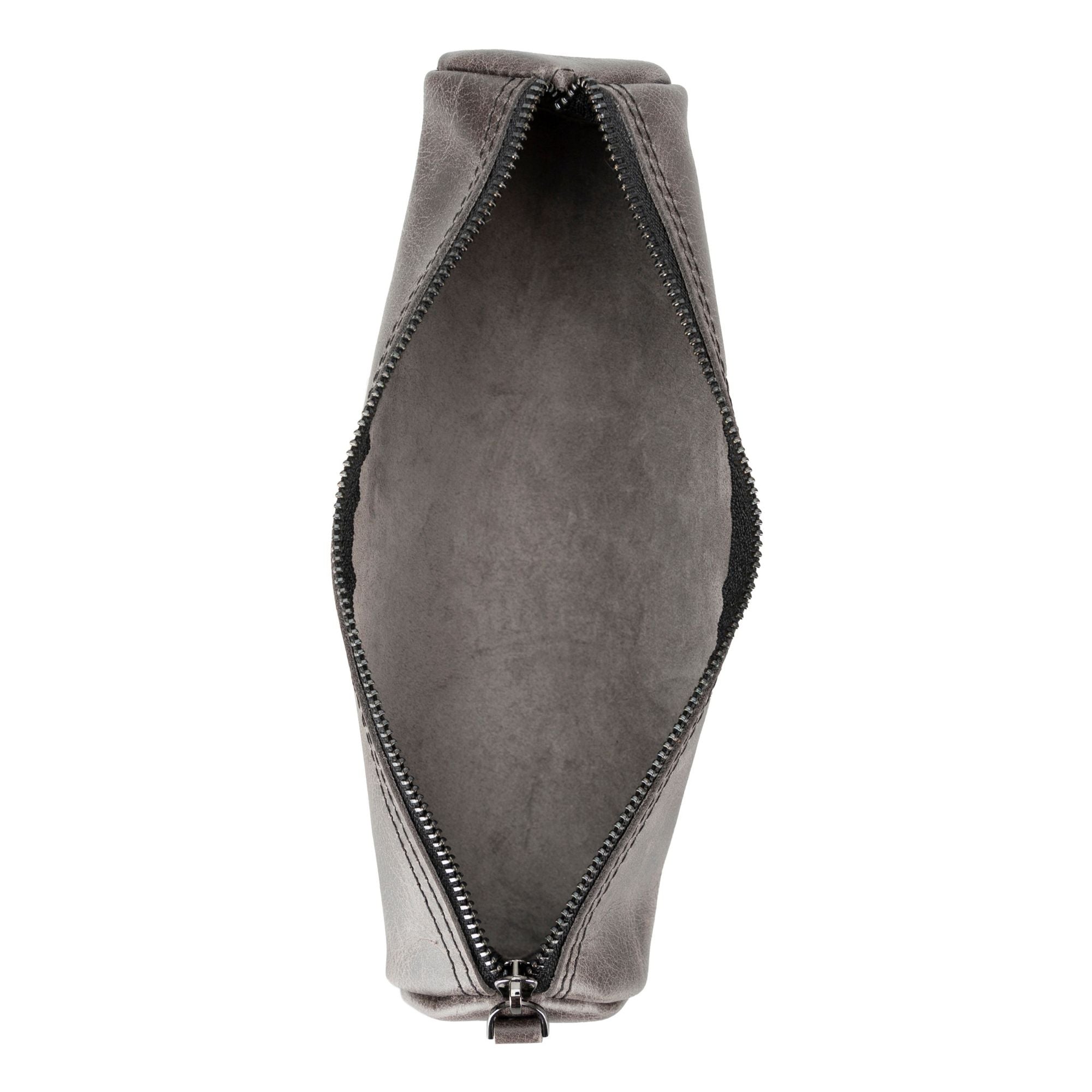 Handmade Genuine Cow Leather Pencil Case - Premium Leather School & Office Supplies for Students & Professionals - Perfect for School, Work & Travel Organization