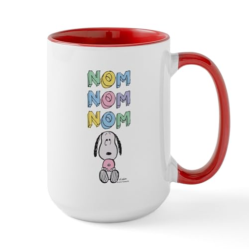 White/Red Inside - Snoopy Nomnomnom Mugs