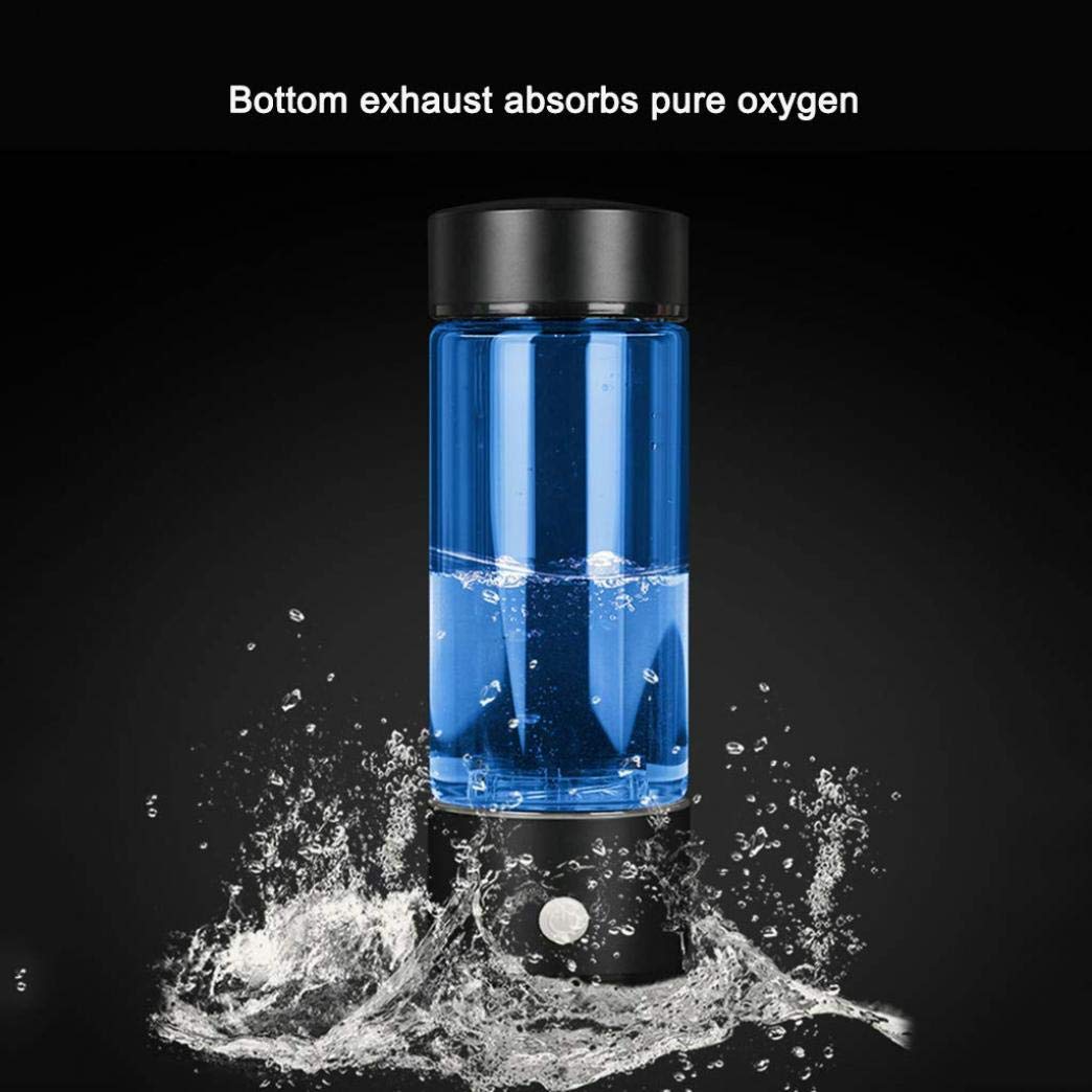 Hydrogen-Rich Water Bottle with SPE & PEM Technology - USB Rechargeable Alkaline Water Cup for Health & Hydration - Perfect for Gym, Travel & Daily Wellness