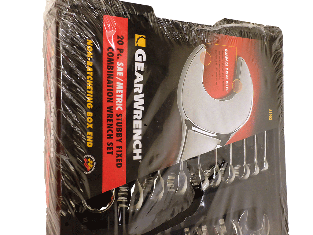 GearWrench 20-Piece SAE/Metric Stubby Combination Wrench Set (Non-Ratcheting Box End) - Perfect for Tight Spaces & Automotive Repairs - Brand New in Sealed Plastic Packaging #8190