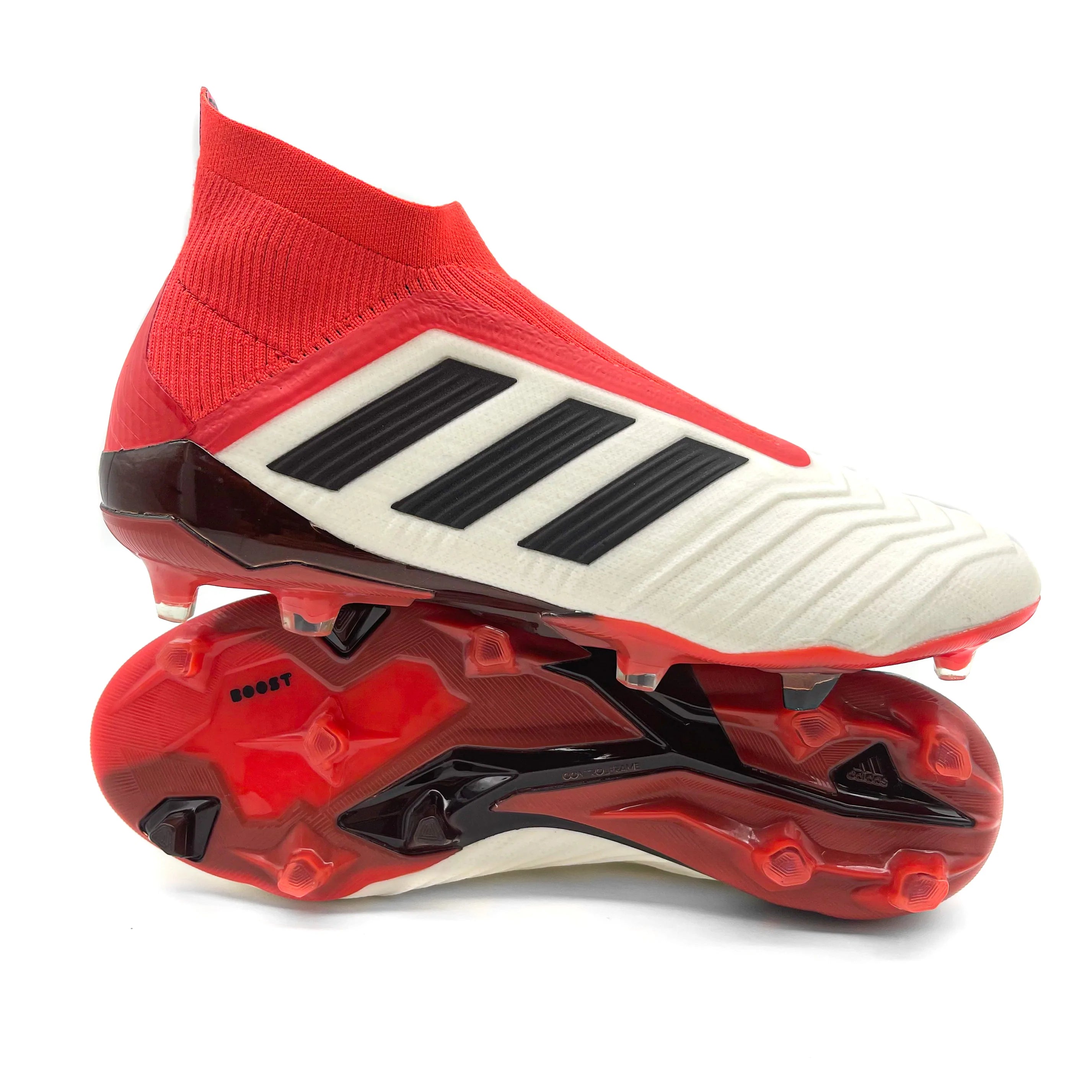 Adidas Predator 18+ FG Soccer Cleats - Men's Firm Ground Football Boots for Professional Performance & Comfort | Perfect for Competitive Matches & Training Sessions