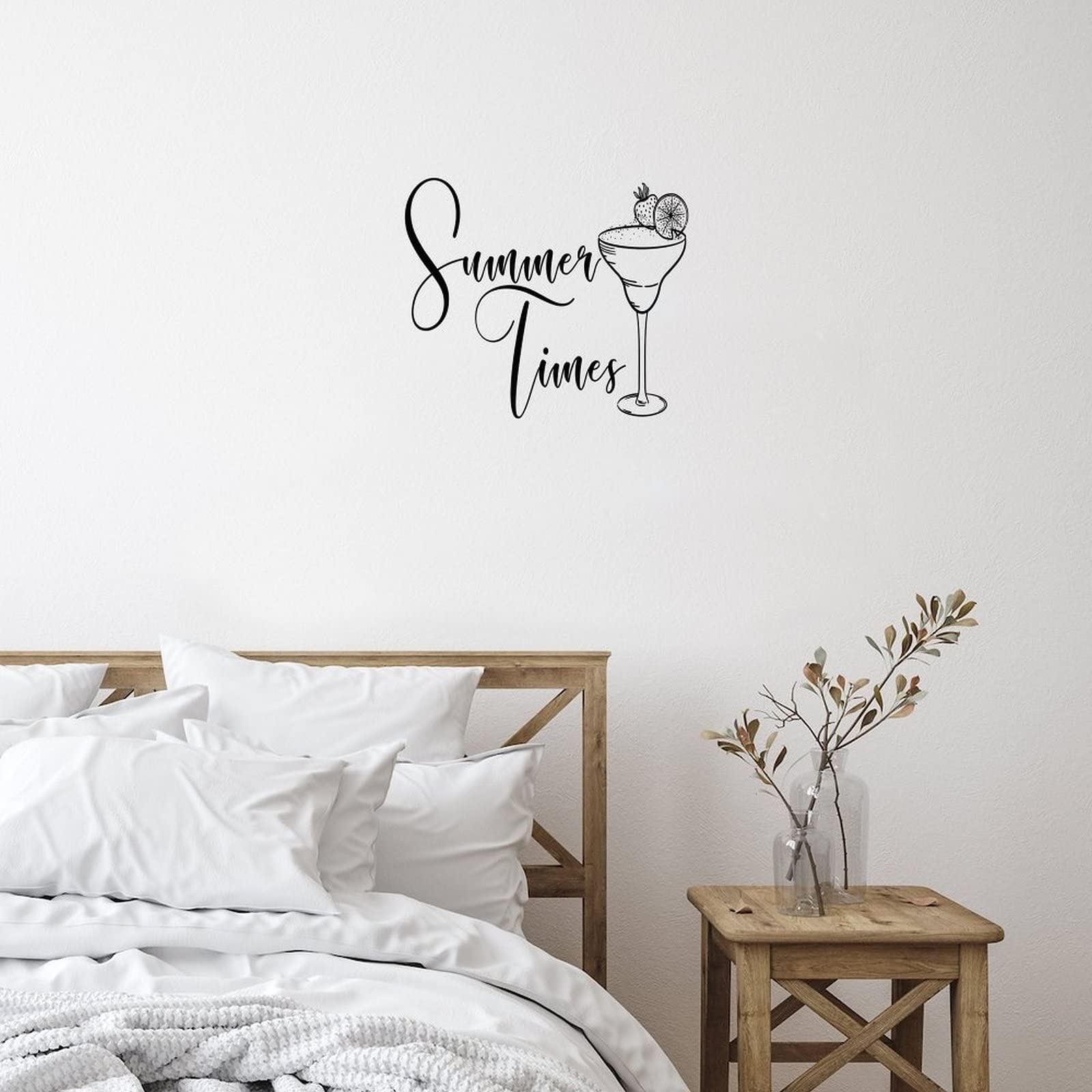 DIY Summer Words Letter Stickers - Vinyl Wall Decals with Inspirational Quotes for Classroom, Kids Room & Home Decor - Perfect for Back to School, Nursery Wall Art and Creative Wall Decoration
