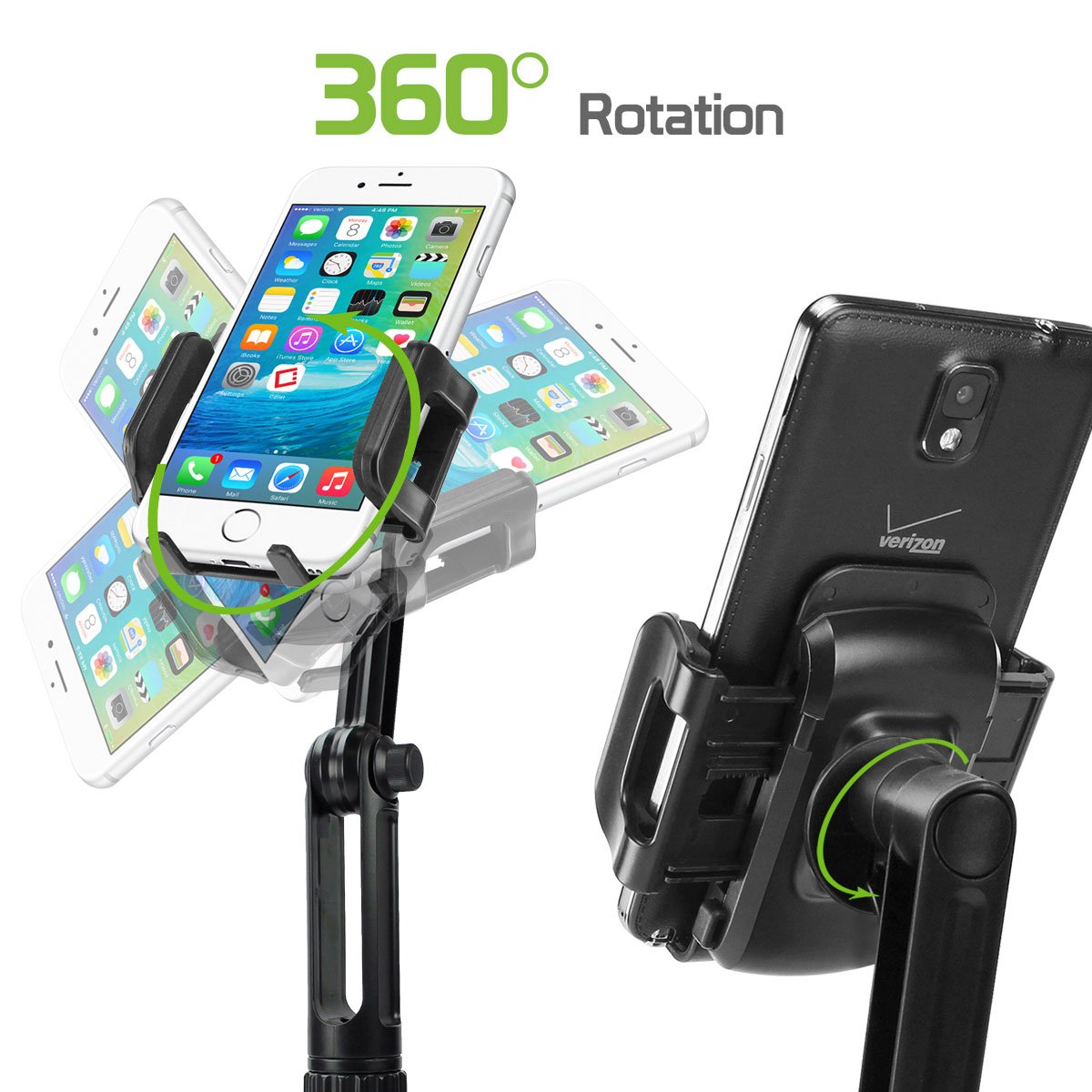 Universal Smartphone Cup Holder Mount - 13