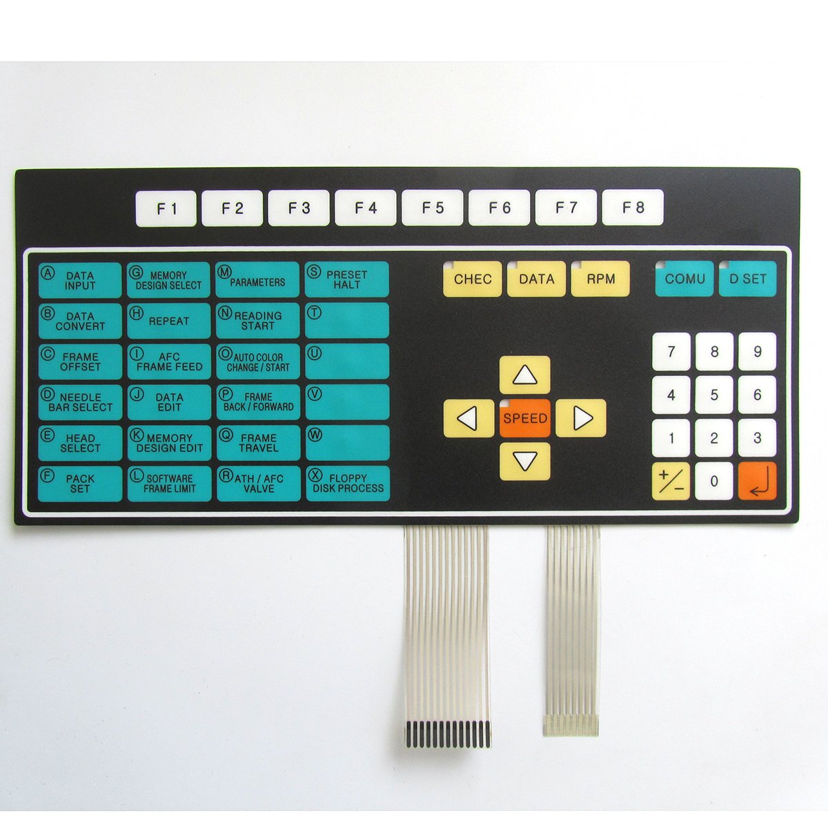 Tajima Embroidery Machine TMEG Panel Diaphragm Replacement Part - EG5205B10000 Compatible with TMEG Series - High-Quality Spare Part for Smooth Embroidery Operations - Perfect for Professional Embroidery Machine Repair and Maintenance