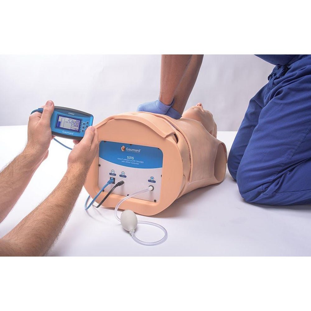 HAL® Adult Airway and CPR Training Manikin - Realistic Medical Practice Dummy for First Aid & Emergency Response Training - Perfect for Healthcare Professionals, EMTs & CPR Certification Classes