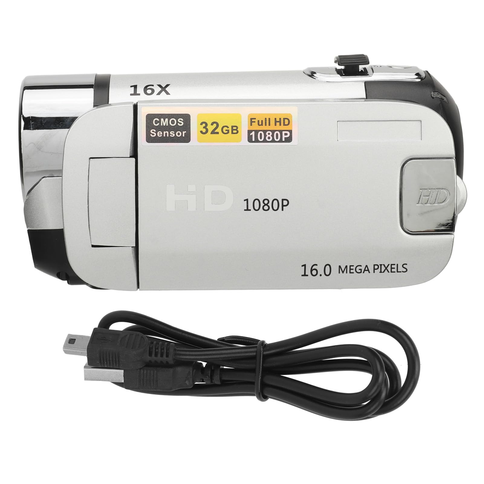 1080P 16MP HD Digital Camcorder with 2.4