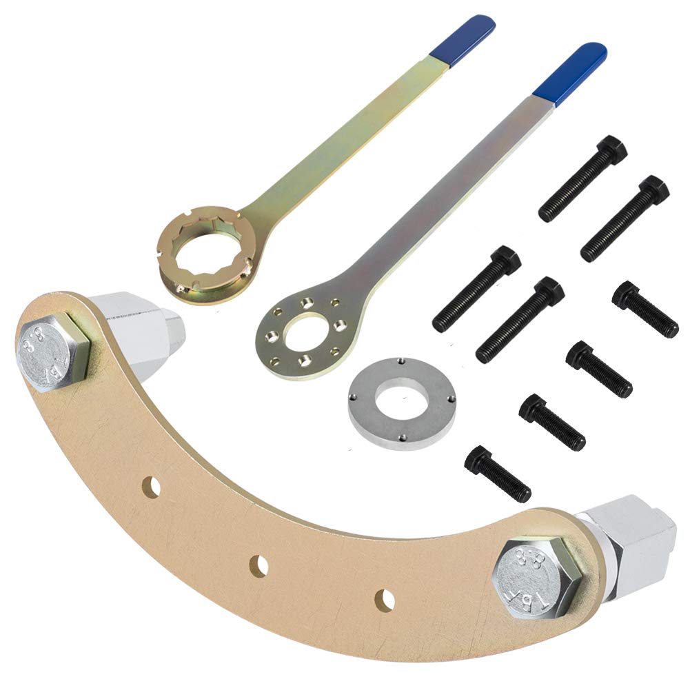 Subaru Engine Cam Gear Lock Tool Kit - Crank Pulley Wrench Holder with Screws, Camlock & Intake/Exhaust Cam Sprocket Wrench | Perfect for Subaru STD Engine Repairs & Maintenance