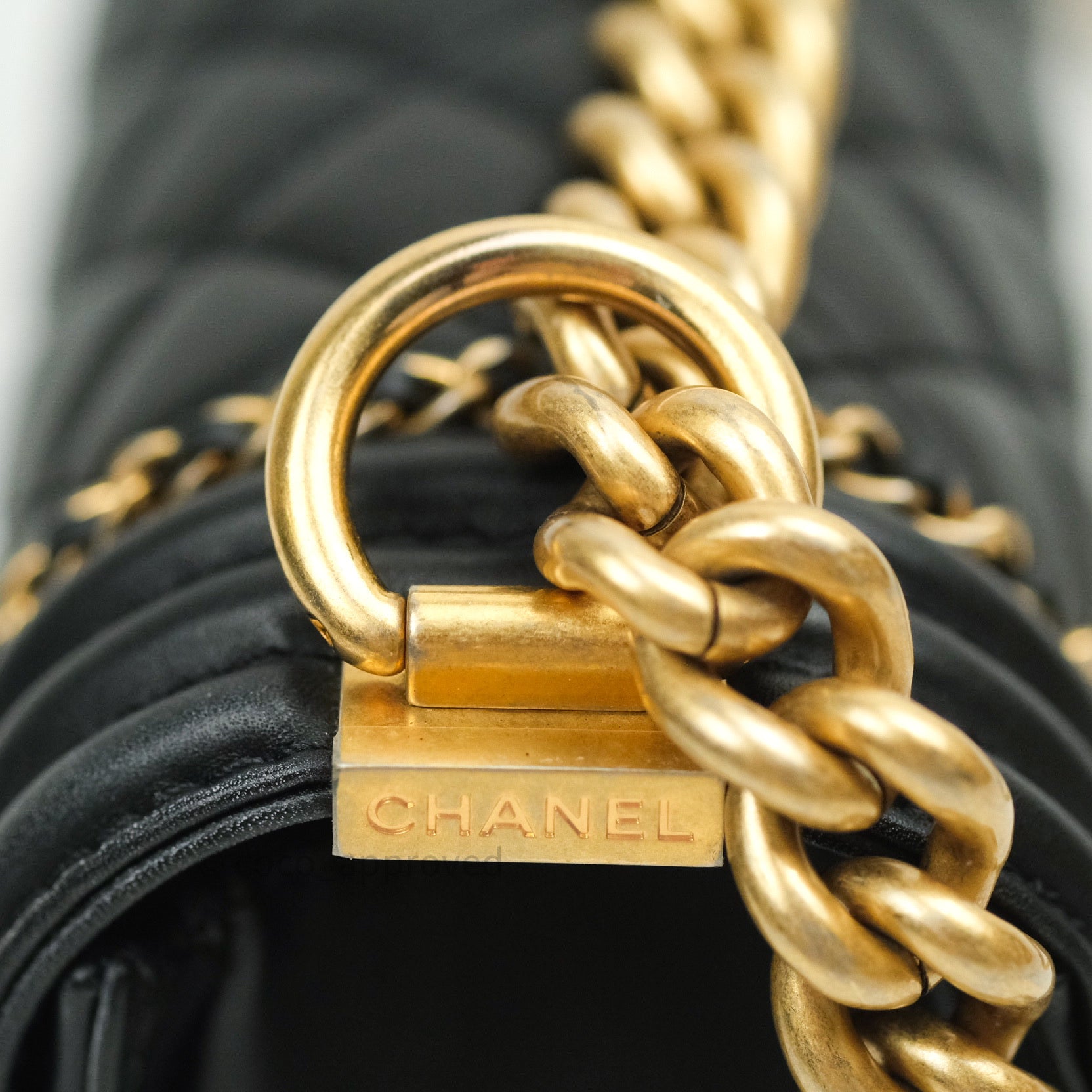 Chanel Boy Quilted Medium Black Calfskin Gold Hardware 20C Bag - Luxury Designer Handbag for Women | Perfect for Evening Events, Parties & Fashion Outfits