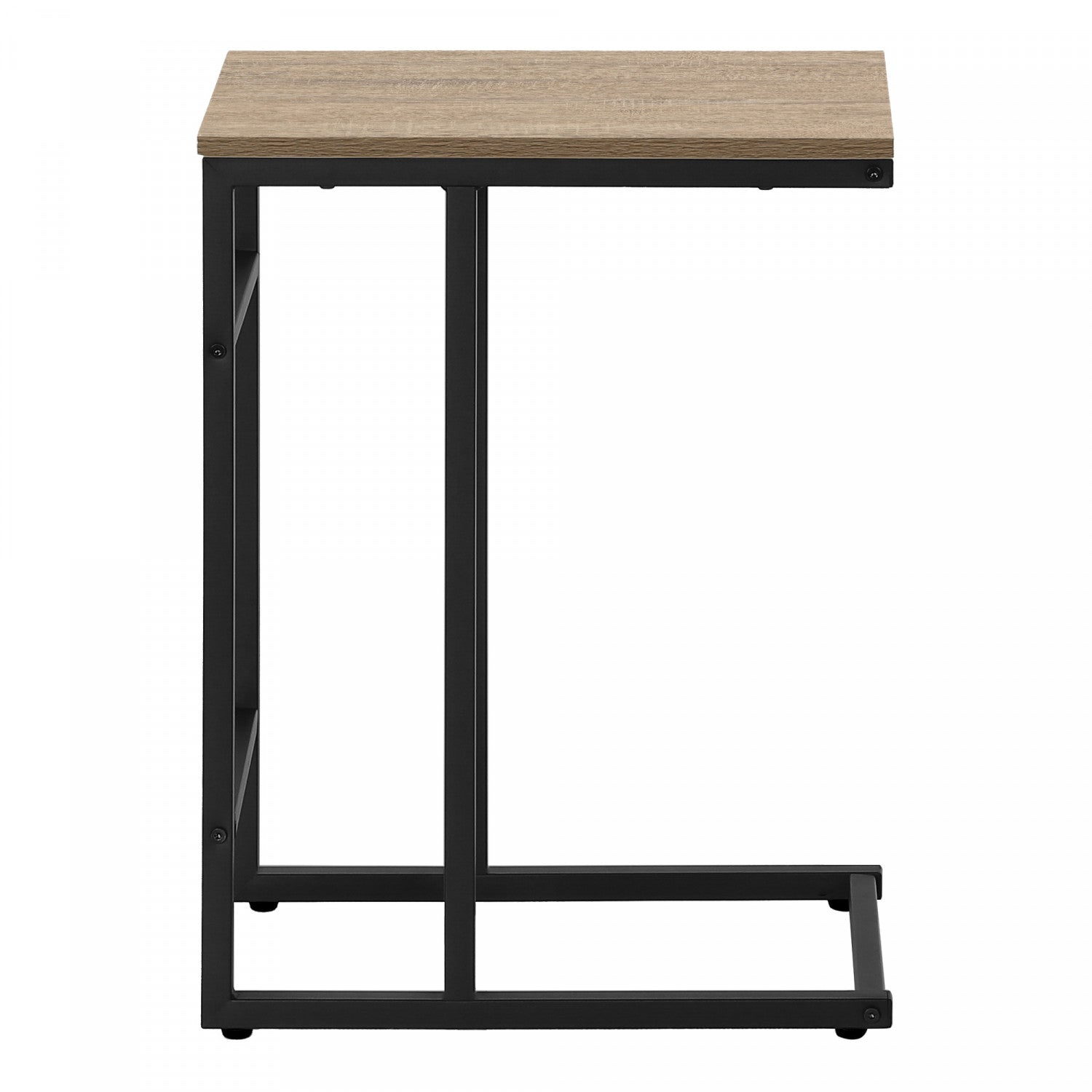 Modern Calen Side Table in Taupe - Small End Table for Living Room, Bedroom, or Office - Perfect for Coffee, Books, and Decor