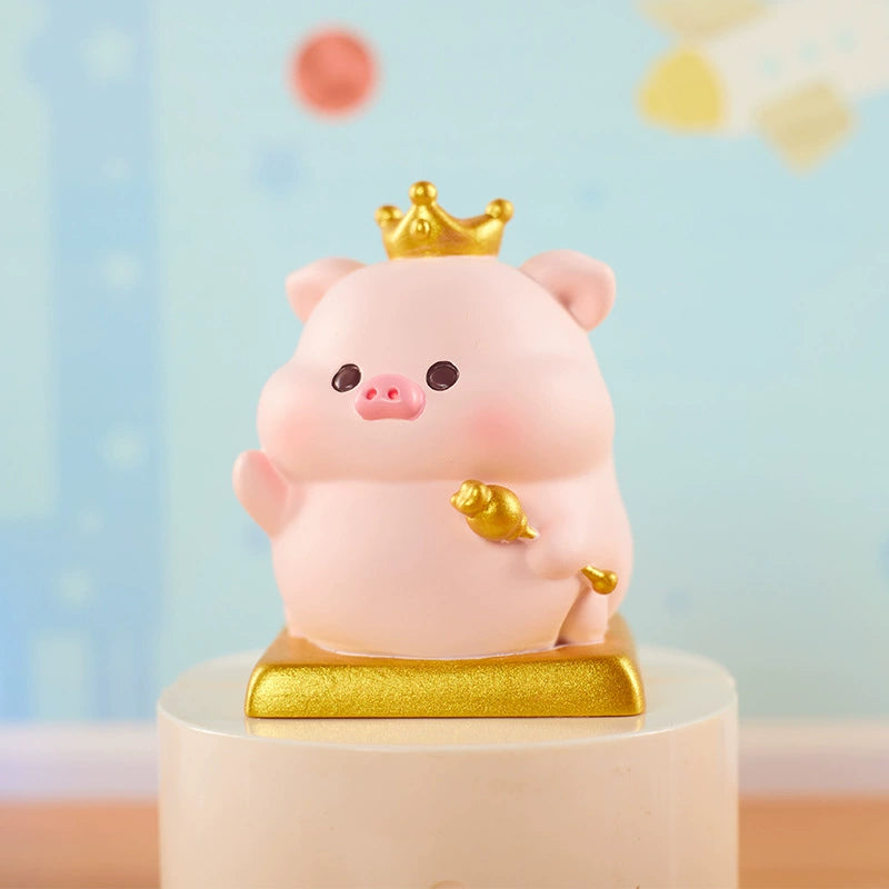DUDU PIG Happy Leisure Series Collectible Bean Blind Box - Surprise Mystery Figure Toy for Kids & Adults - Perfect for Party Favors, Gifts & Home Decor