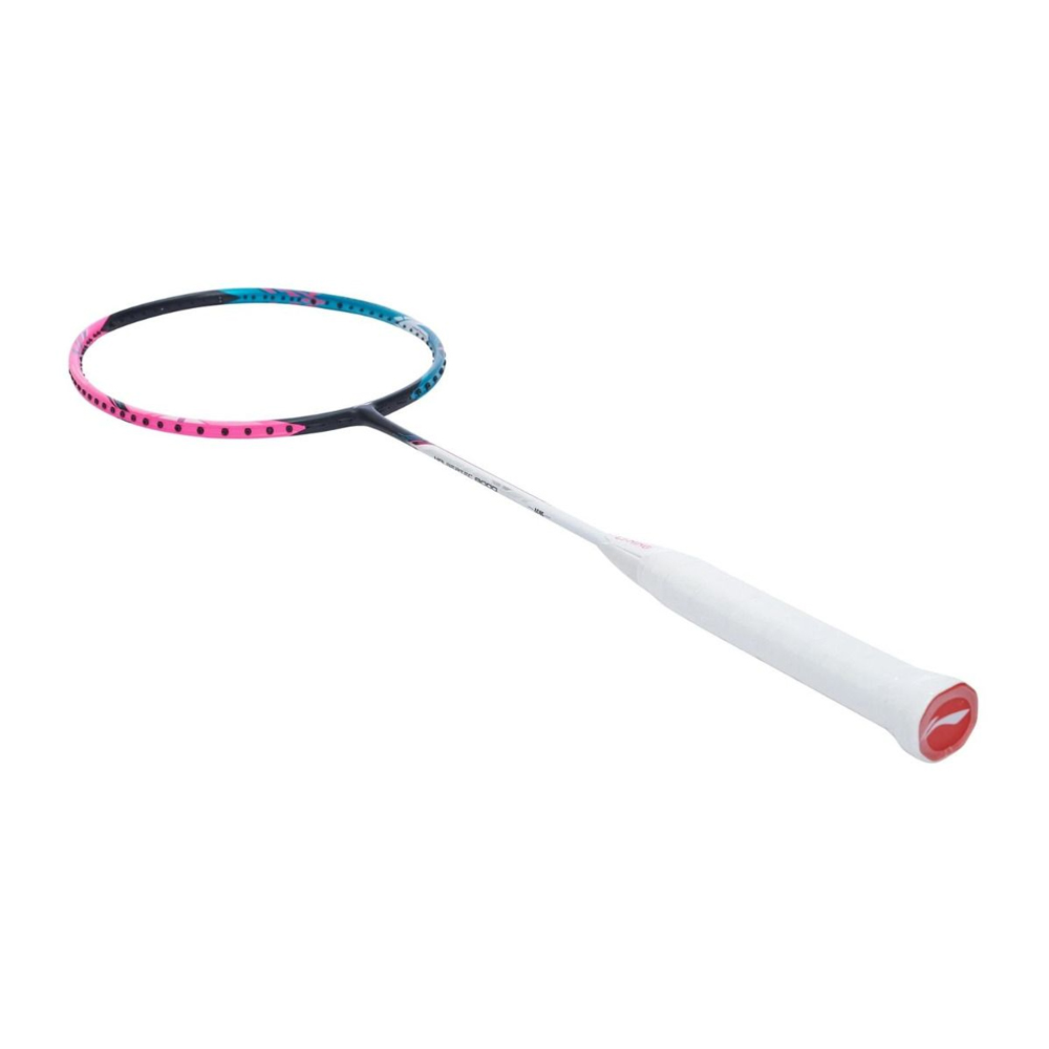 Li Ning HALBERTEC 8000 Unstrung Badminton Racket - 3U Lightweight Carbon Fiber Shuttlecock Racket for Professional & Intermediate Players - Perfect for Training, Tournaments & Competitive Play