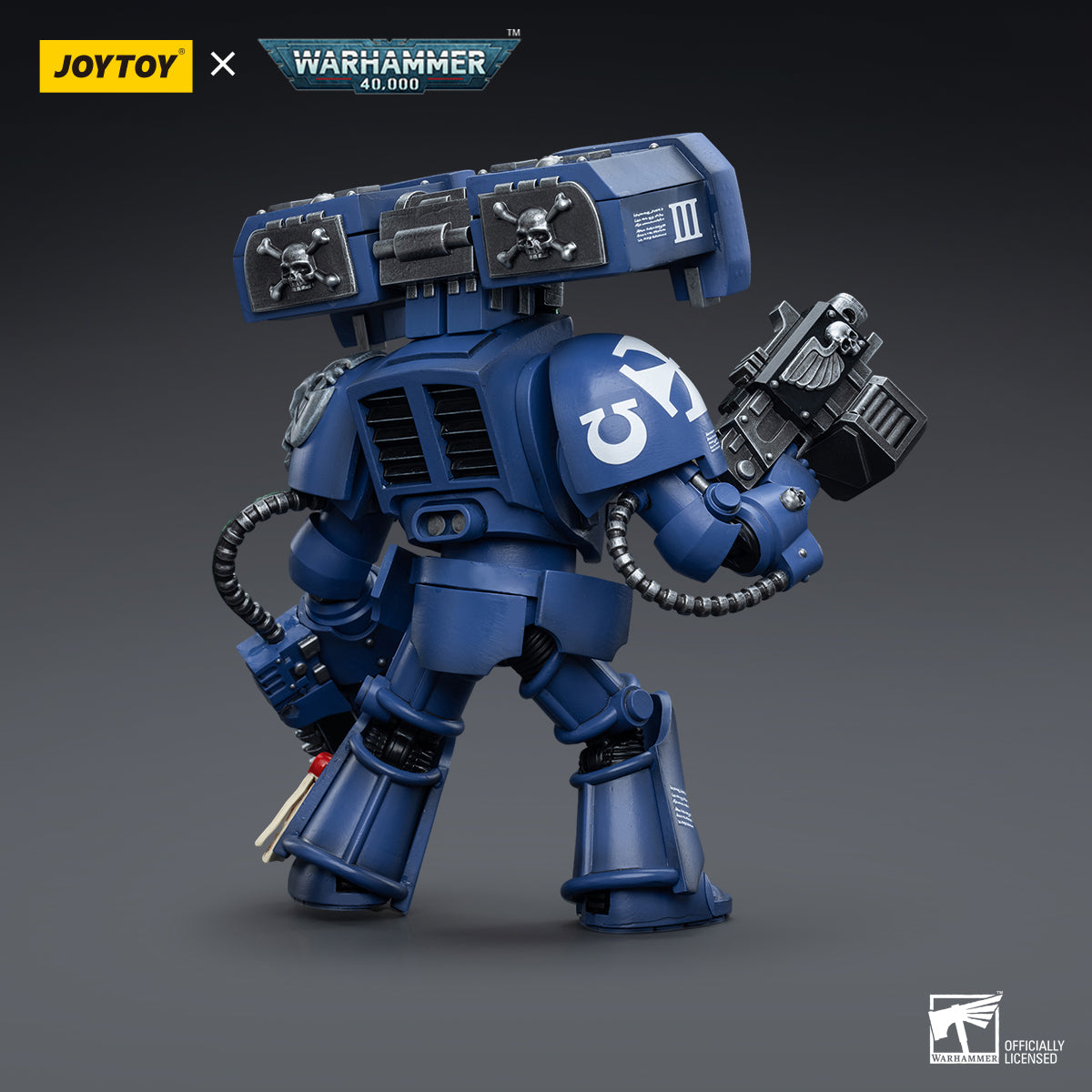 1/18 JOYTOY Warhammer 40K Ultramarines Terminators Action Figure - Collectible Miniature for Tabletop Gaming & Display