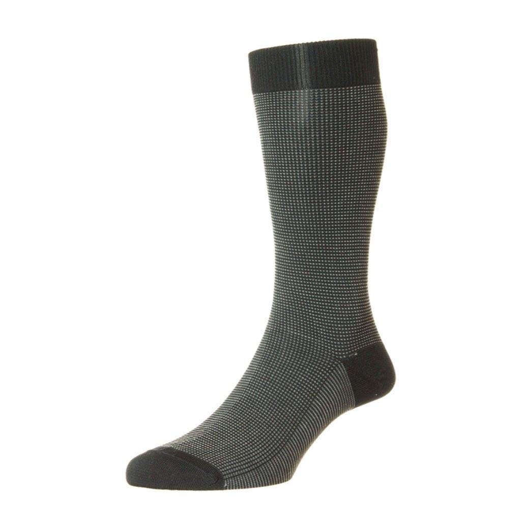 Premium Cotton Blend Mid Calf Dress Socks for Men - Comfortable & Breathable Formal Socks for Office, Business & Dress Shoes