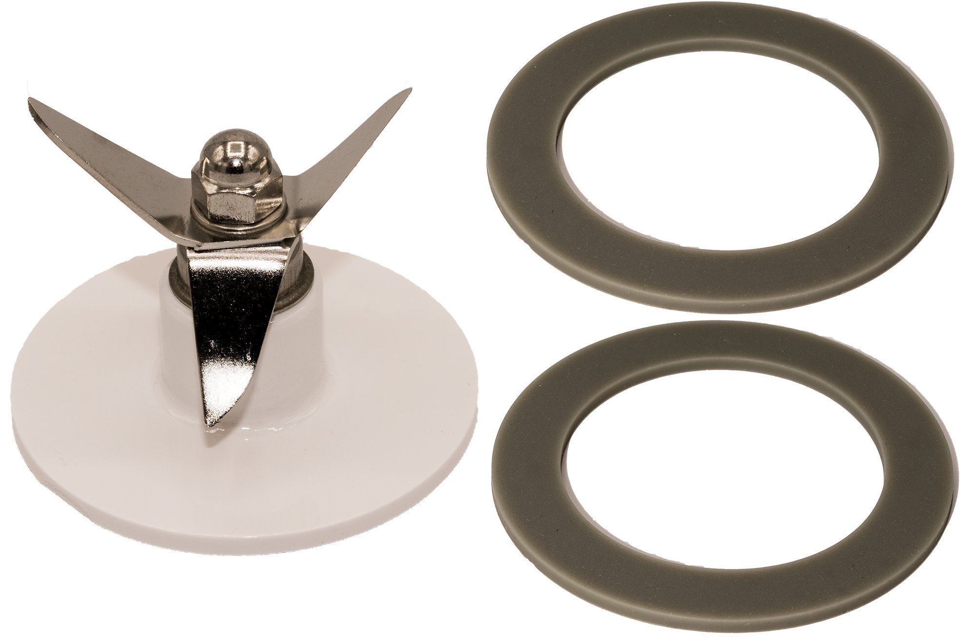 Blendin Replacement Blender Blade SPB-456-2 with 2 Gaskets - Compatible with Cuisinart SPB-562-3 & SPB-7 - Perfect for Smoothies, Soups & Food Prep