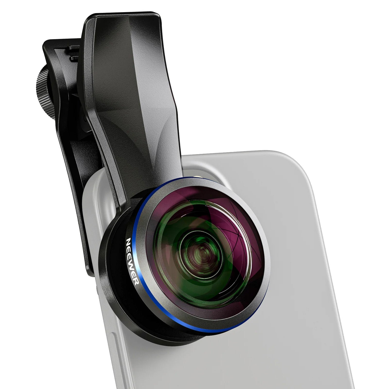 NEEWER LS 29 PRO 8mm Fisheye Lens with 17mm Thread - Universal Phone Lens Clip for iPhone, Samsung & Android - Perfect for Wide-Angle Photography, Vlogging & Creative Shots
