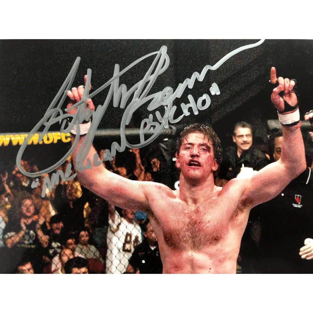 Forrest Griffin & Stephan Bonnar Dual Signed 8x10 Photo - UFC Autograph with JSA COA - Perfect for MMA Collectors and UFC Memorabilia Displays