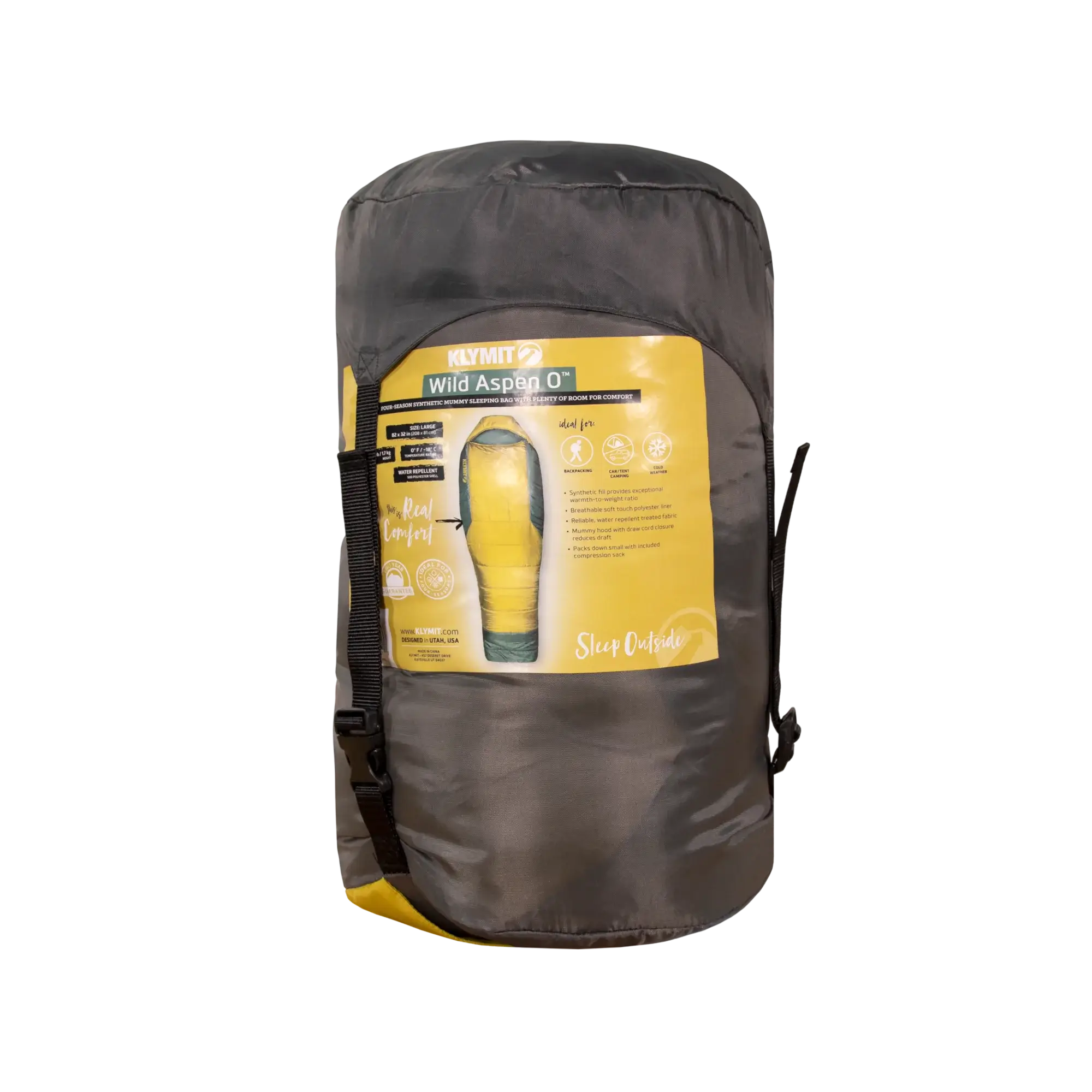 Wild Aspen 0 Degree Sleeping Bag - Ultra Warm Cold Weather Camping Gear for Winter Hiking, Backpacking & Outdoor Adventures
