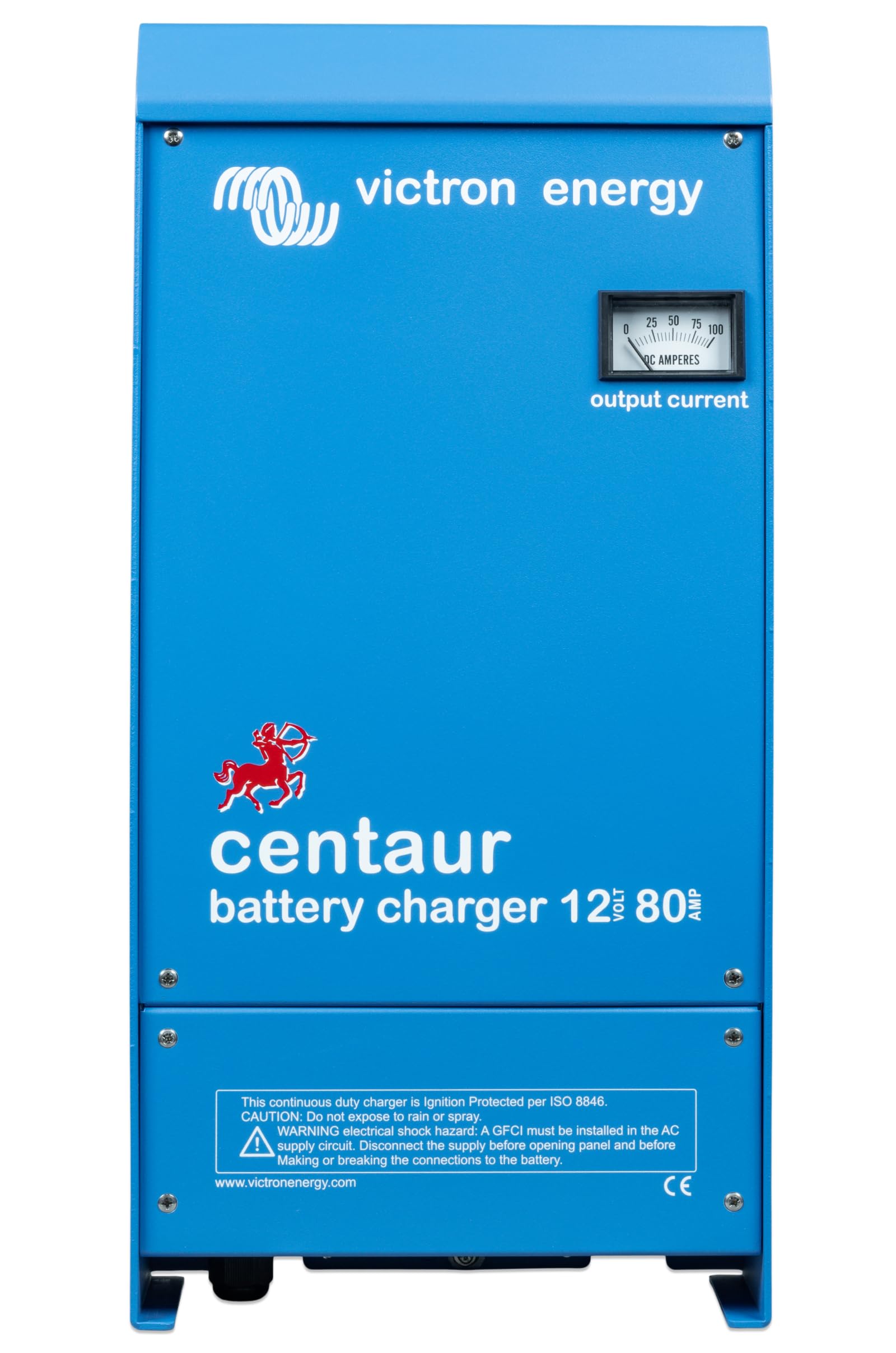 Victron Energy Centaur 12V 80A 3-Bank Marine Battery Charger - Perfect for Boats, RVs, and Off-Grid Power Systems