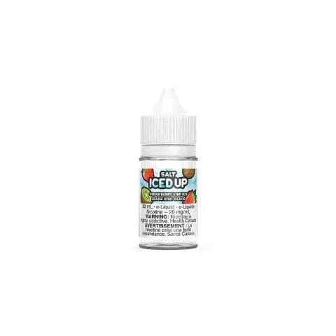 Strawberry Kiwi Ice Nic Salt E-Liquid - 30mL Refillable Vape Juice for Pod Systems | Iced Up Salts | Perfect for All-Day Vaping & Flavor Enjoyment