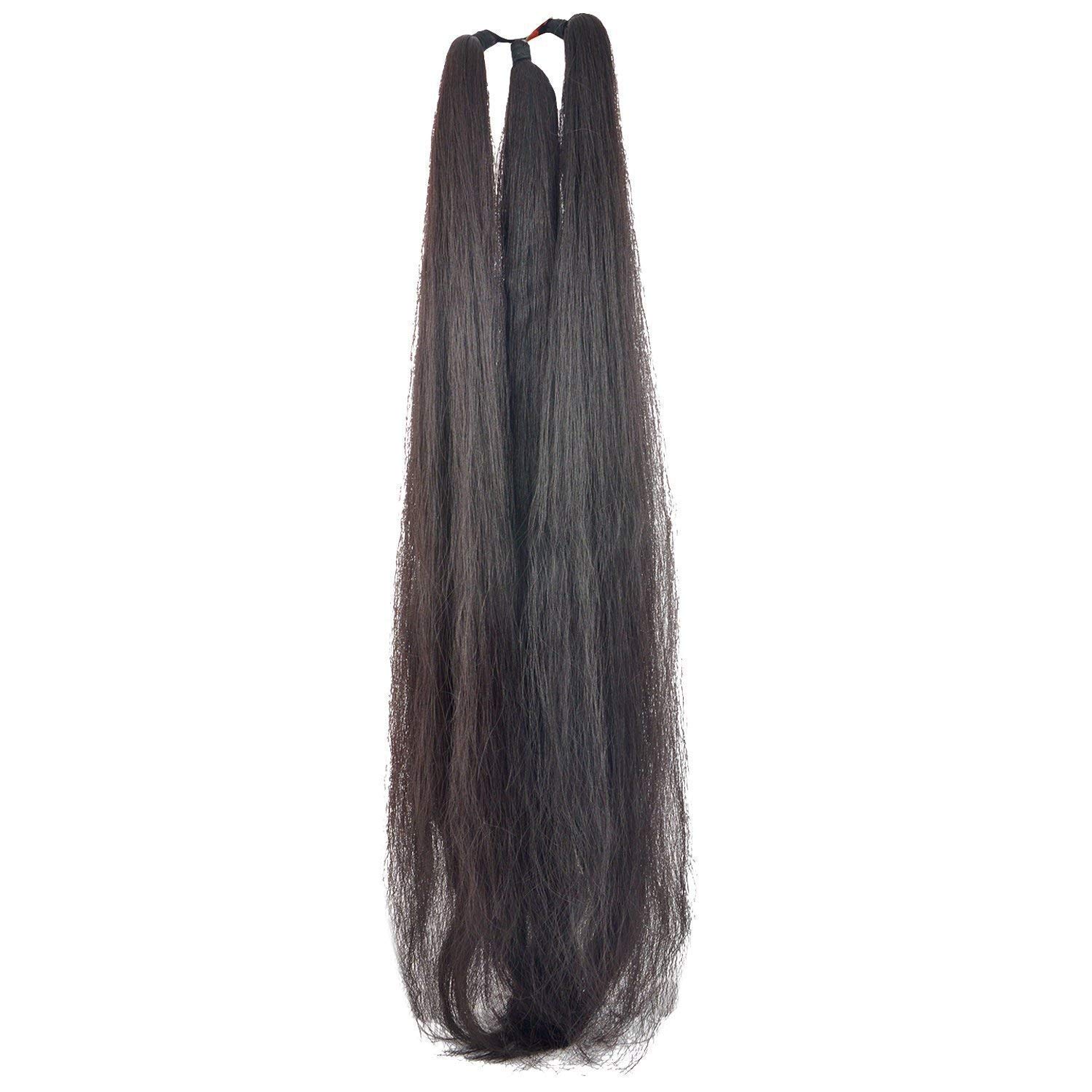 Premium Synthetic Hair Parandi - Traditional Indian Hair Braid Extension with Tassels for Women & Girls (Pack of 1) | Perfect for Weddings, Festivals & Cultural Events