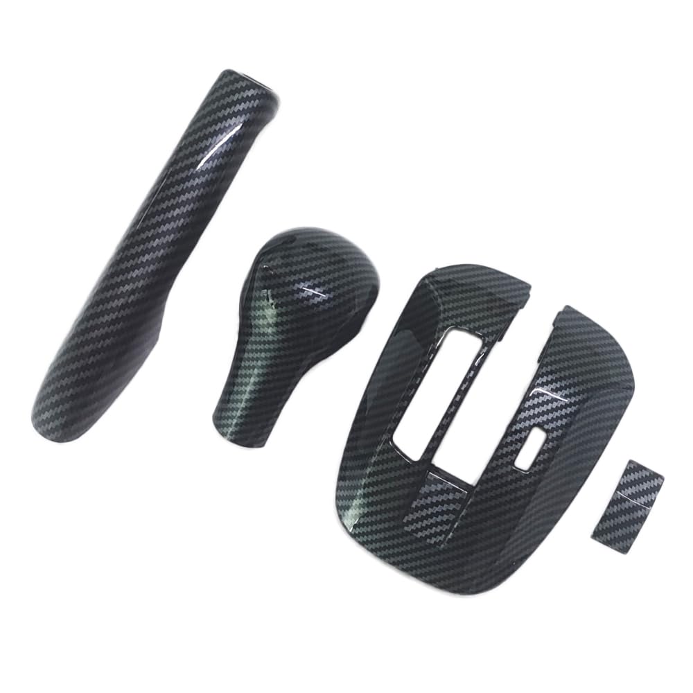 Carbon Fiber Interior Trim Kit - Gear Shift & Transmission Decoration Cover for 2008-2012 Honda Accord 8th Gen | Stylish Upgrade for Car Interior Accessories | Perfect for Customization & Car Shows