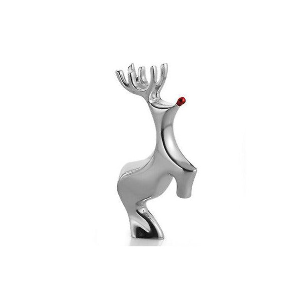 Red Nosed Reindeer Christmas Decorations - Festive Holiday Home & Office Decor for Xmas Tree, Mantel & Gift Giving