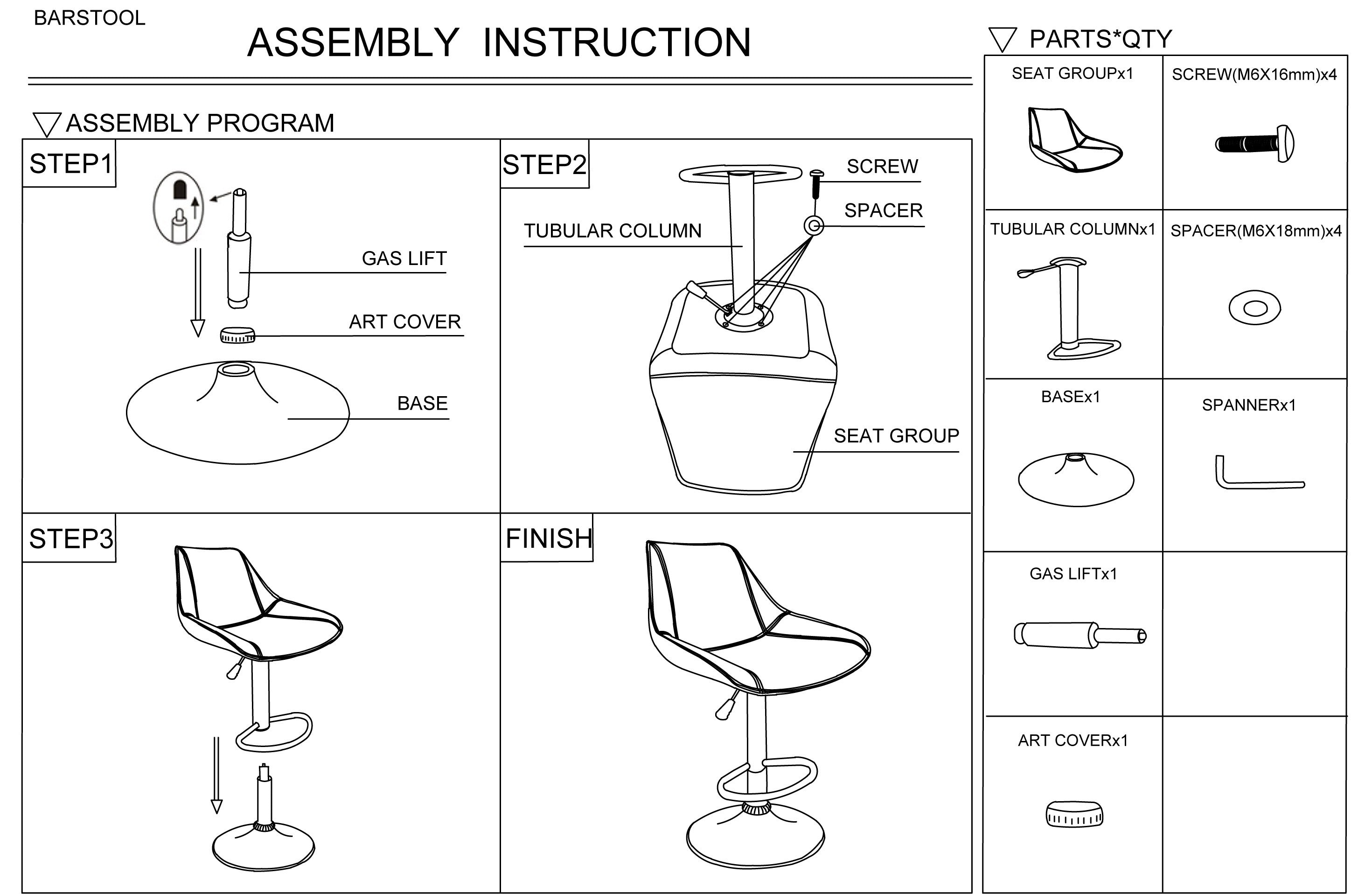 Modern Adjustable Bar Stool Set of 2 - Light Grey Waxed PU Leather with Chrome Base - Counter Height Kitchen & Dining Chairs for Breakfast Bar, Island, or Pub Table