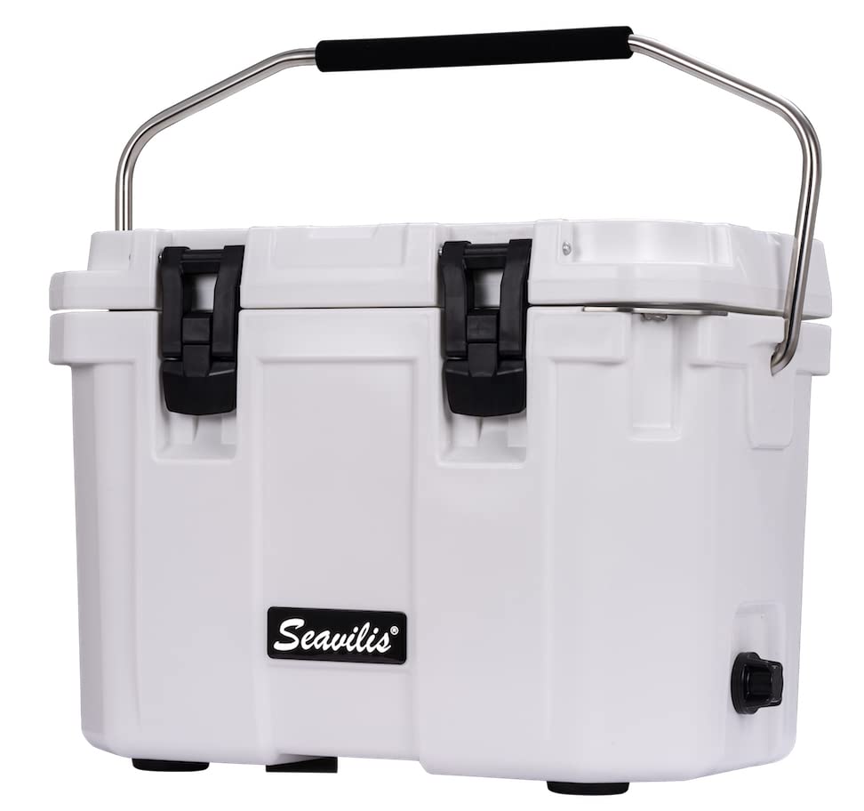 Rotomolded Cooler Ice Box - Heavy Duty Portable Cooler for Camping, Beach, Picnics & Outdoor Adventures | NIU Brand