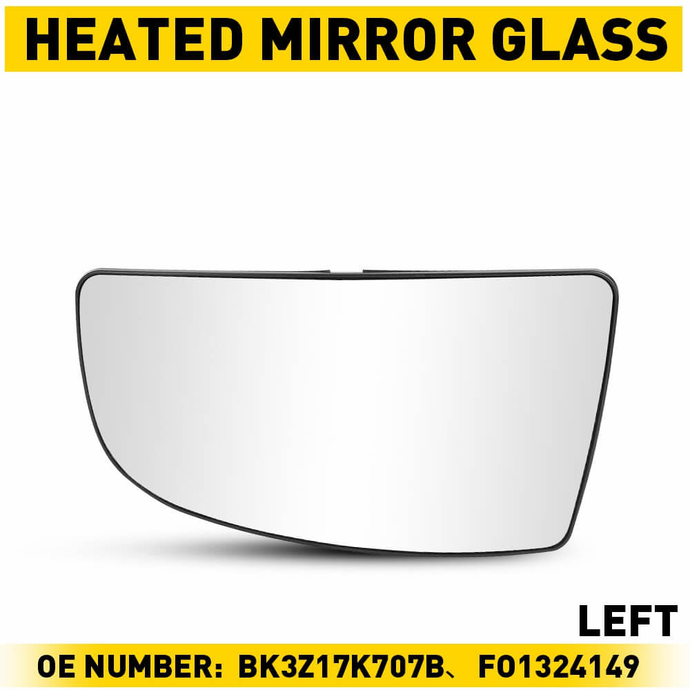 Replacement Rearview Side Mirror Glass for 2015-2022 Ford Transit 150/250/350/350HD - Upper & Lower Mirror Glass - Perfect for DIY Repairs & Vehicle Maintenance