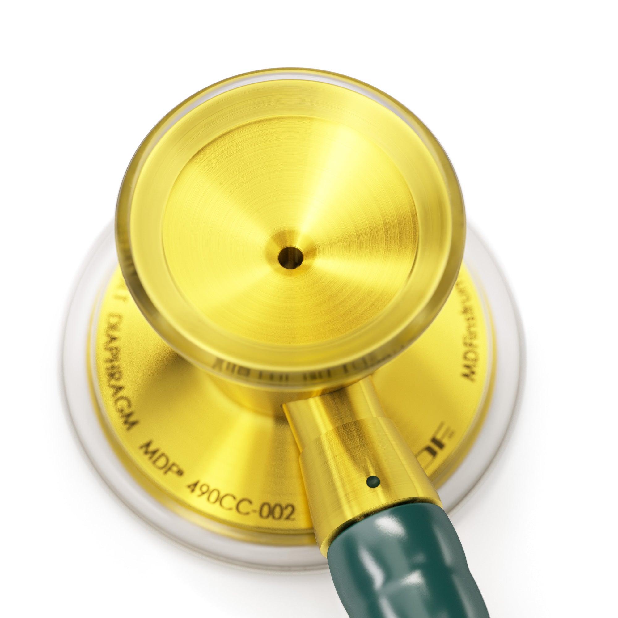 ProCardial® Titanium Cardiology Stethoscope - Premium Green & Gold Dual Head Stethoscope for Medical Professionals | Ideal for Doctors, Nurses & Healthcare Workers in Hospitals & Clinics