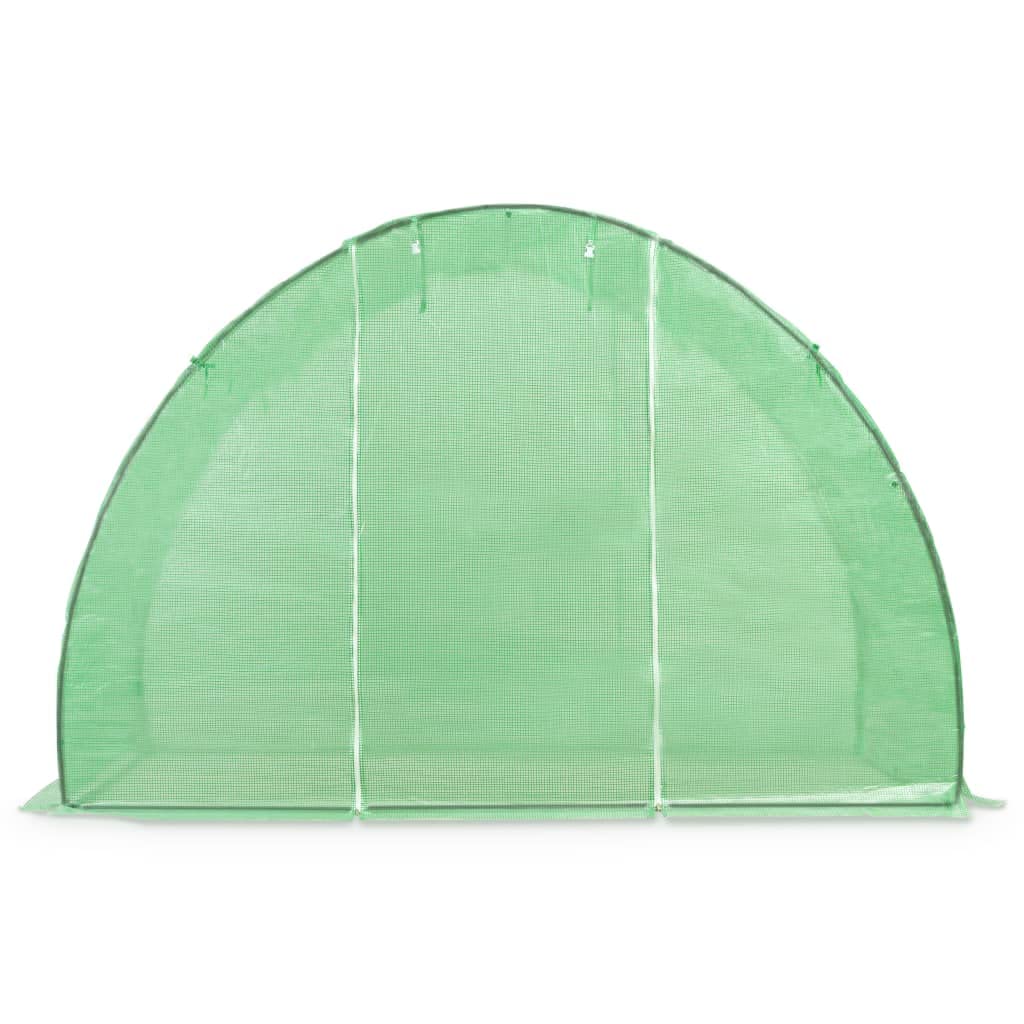 Walk-in Greenhouse Outdoor Gardening Tent with Zippered Door - 48.4 ft² Plant Growing Shelter for Seedlings, Flowers, Herbs & Vegetables (118.1