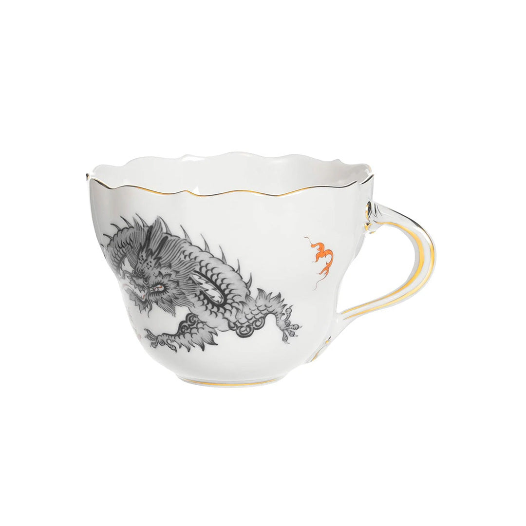 Premium Ming Dragon Ceramic Coffee & Tea Cup Set - Elegant Hand-Painted Design for Home, Office, or Gift Giving - Perfect for Morning Brews & Afternoon Tea Time