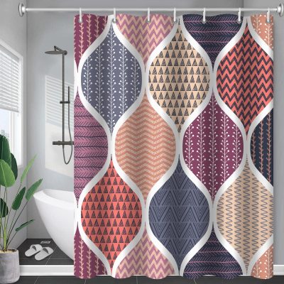 A Splash of Style: Transforming Bathrooms with Geometric Elegance