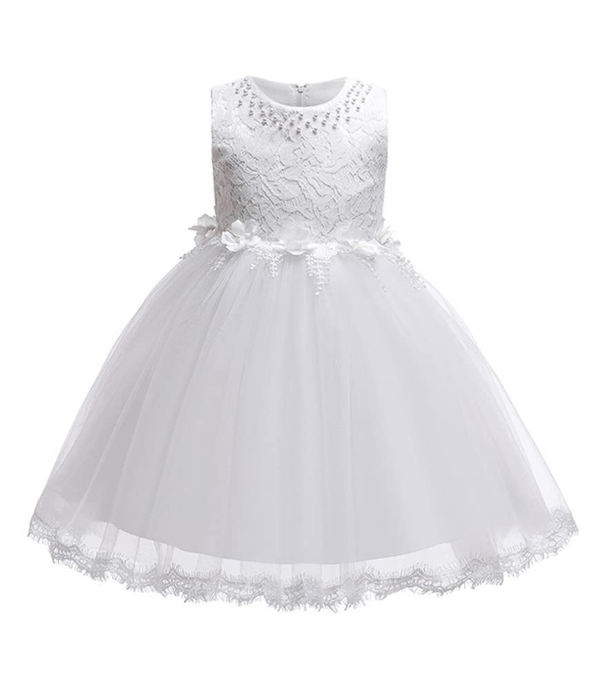 1-12 Years Girls Sequin Lace Flower Dress for Wedding Party - Elegant Formal Occasion & Special Events Outfit