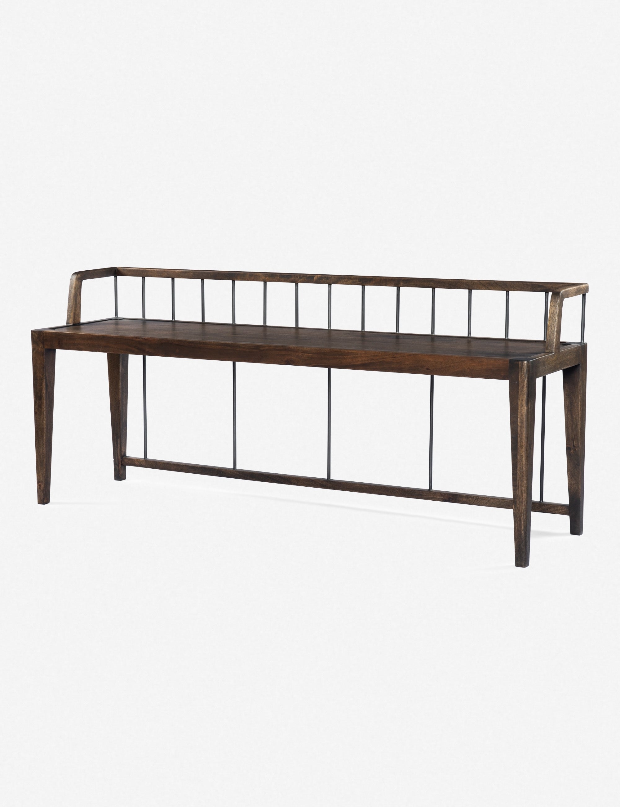 Eunice Wooden Bench - Modern Entryway, Living Room & Bedroom Seating - Sturdy & Stylish Home Furniture for Small Spaces