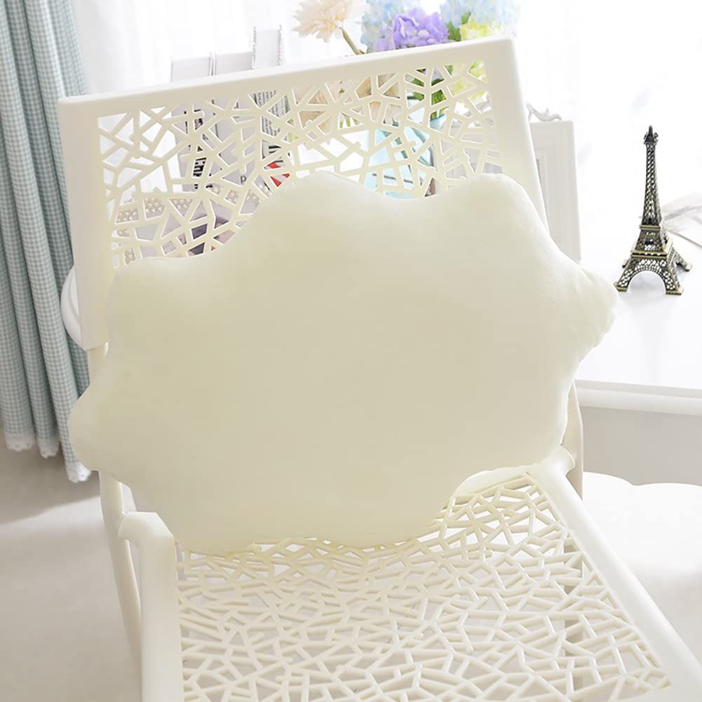 Soft Cloud Shaped Pillow - Decorative Throw Pillow for Home, Nursery, Playroom Decor - 13.5 Inch Fluffy Cloud Cushion for Kids Room, Bedroom, Sofa & Cozy Reading Nook