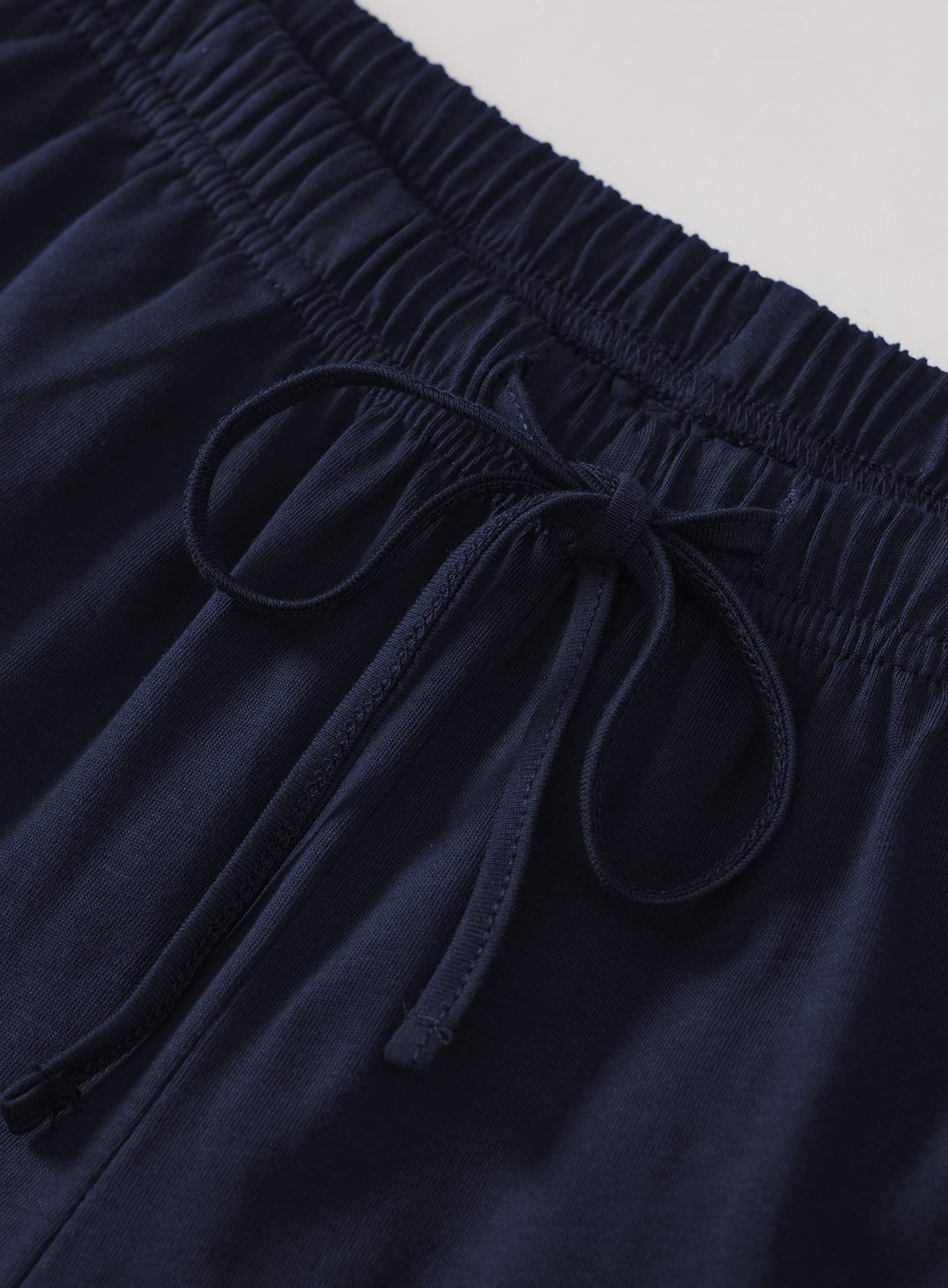Latuza Women's Cotton Pajama Shorts - Soft Bermuda Sleep Shorts for Lounge, Vacation & Summer Nights | Comfortable Sleepwear for Women