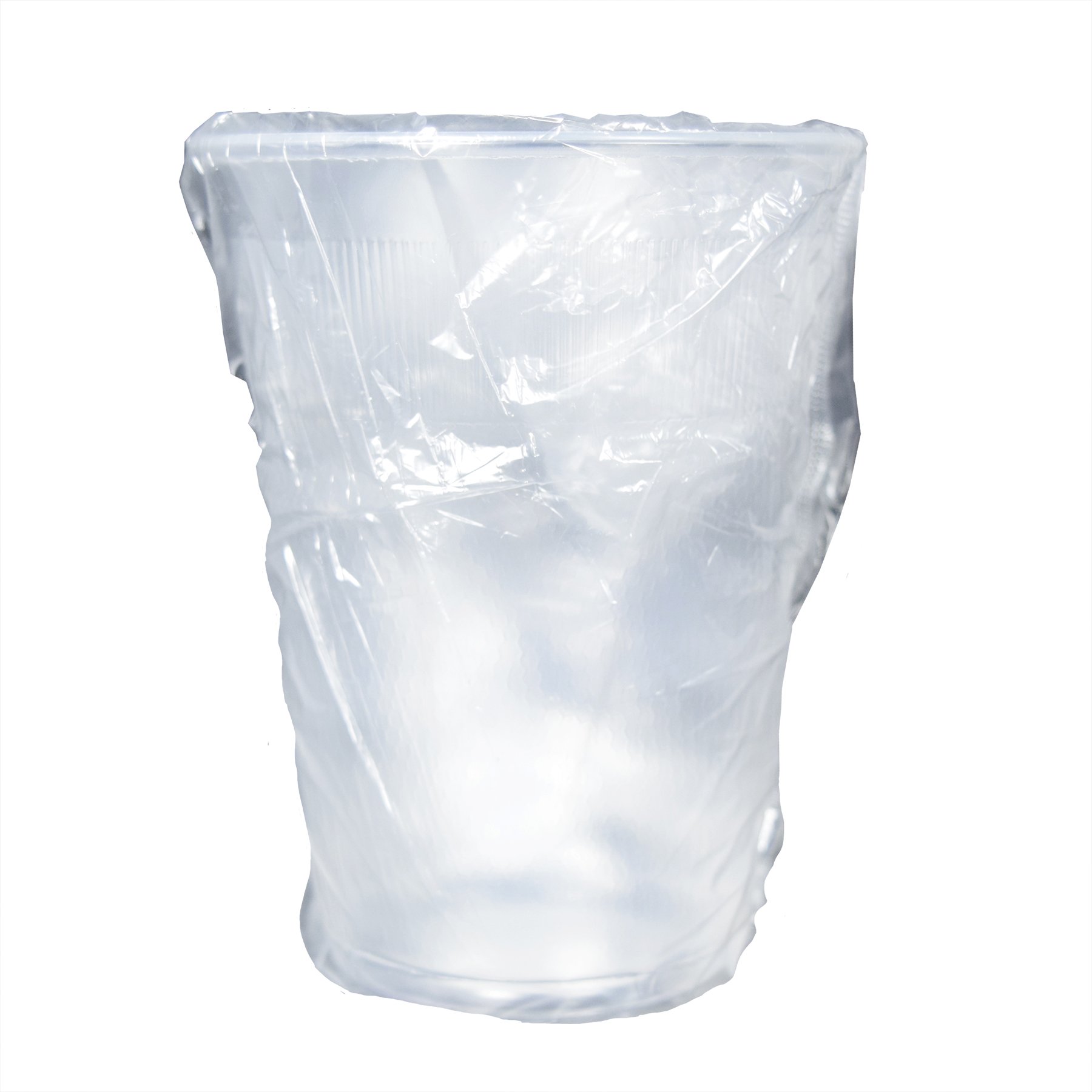 9oz Clear Plastic Cups - Individually Wrapped (1000 Count Bulk Pack) - Perfect for Parties, Events, and Catering Services