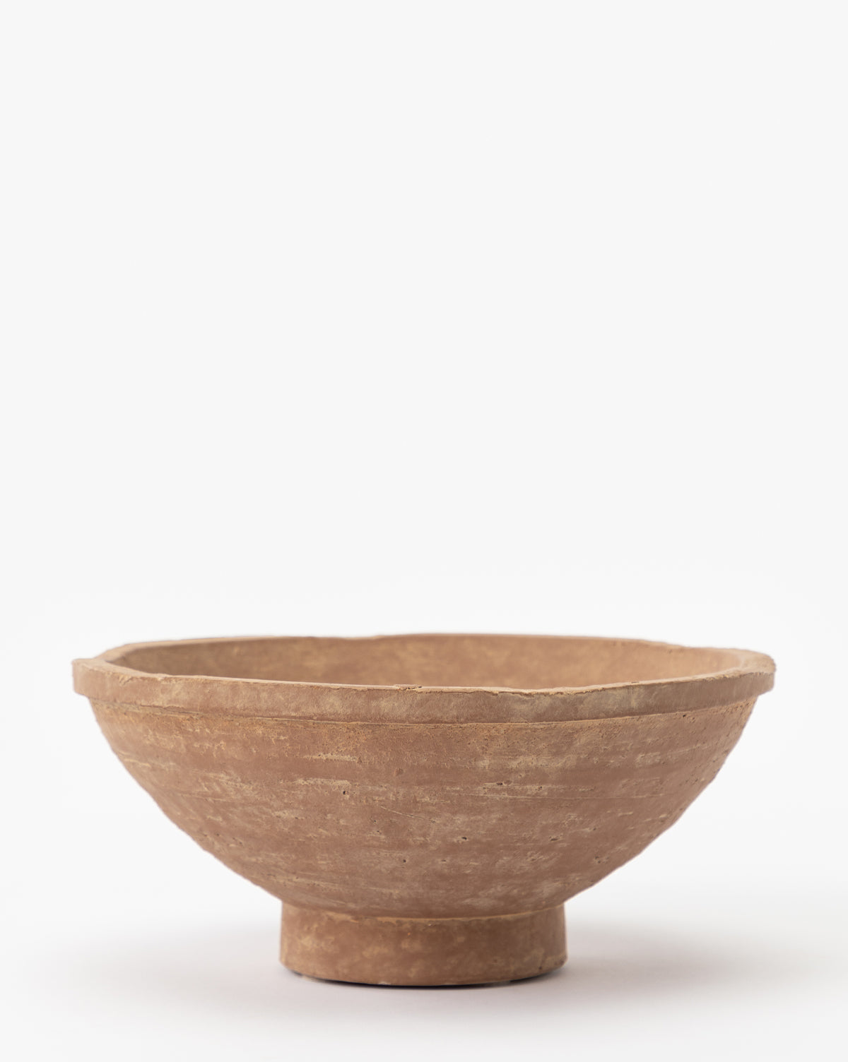 Theoden Terracotta Bowl - Handcrafted Ceramic Serving Bowl for Salads, Pasta & Decor | Eco-Friendly Kitchen & Dining Tableware | Perfect for Home, Restaurant & Gift Giving