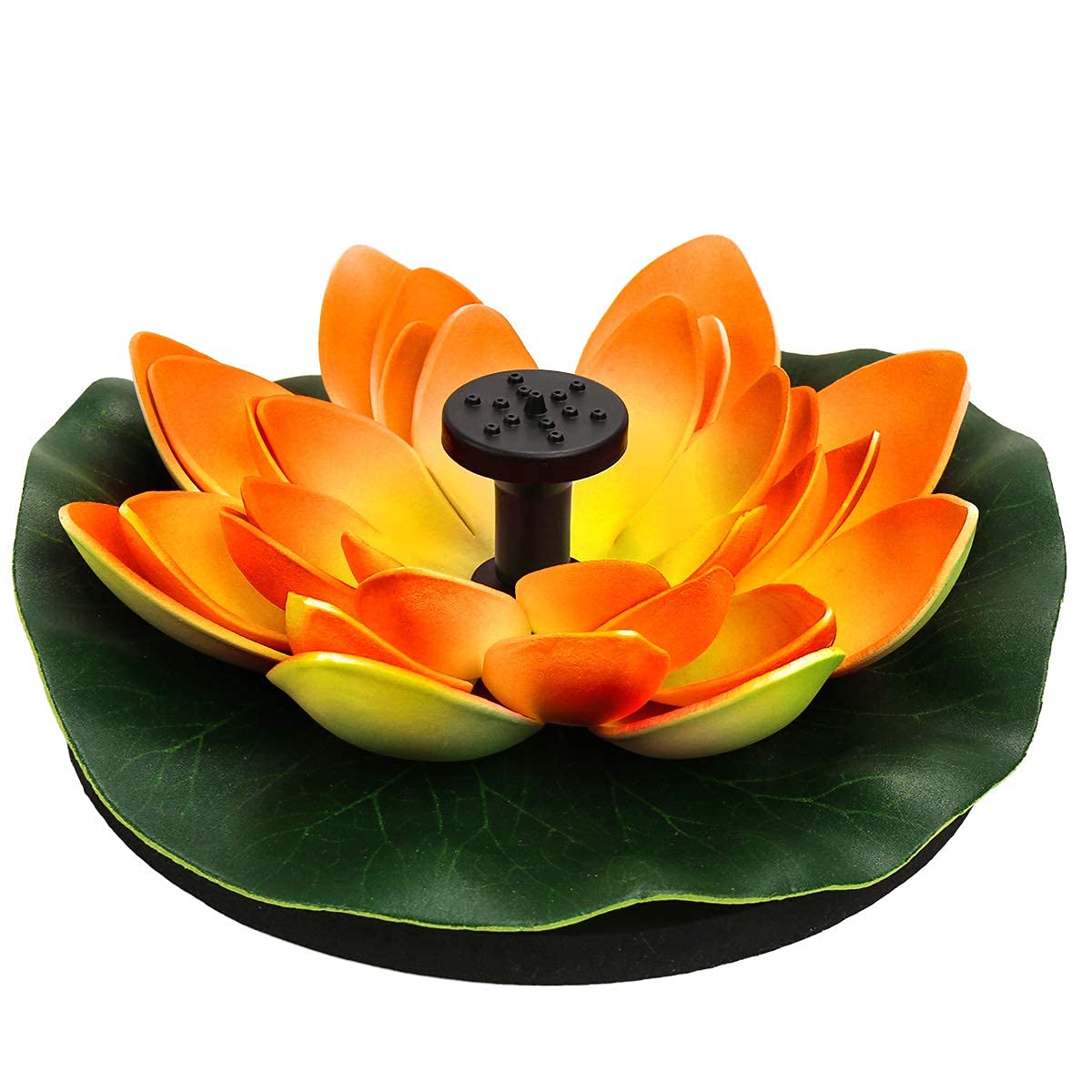 Flantor Solar Powered Water Pump - Floating Lotus Fountain for Bird Bath, Fish Pond, Garden & Outdoor Pool Decor | Brushless Pump for Patio, Aquarium & Yard | Eco-Friendly Solar Energy    Perfect for enhancing garden aesthetics, attracting birds, and adding a tranquil water feature to your outdoor space.