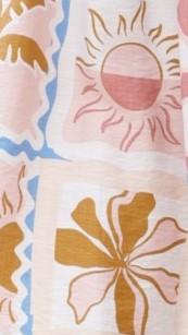 Arabella Maxi Dress with Bahamas Floral Print - Perfect for Beach Vacations, Summer Parties & Boho Fashion