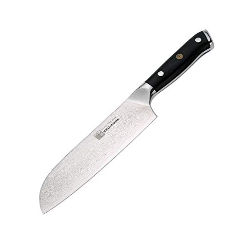 Damascus Santoku knife