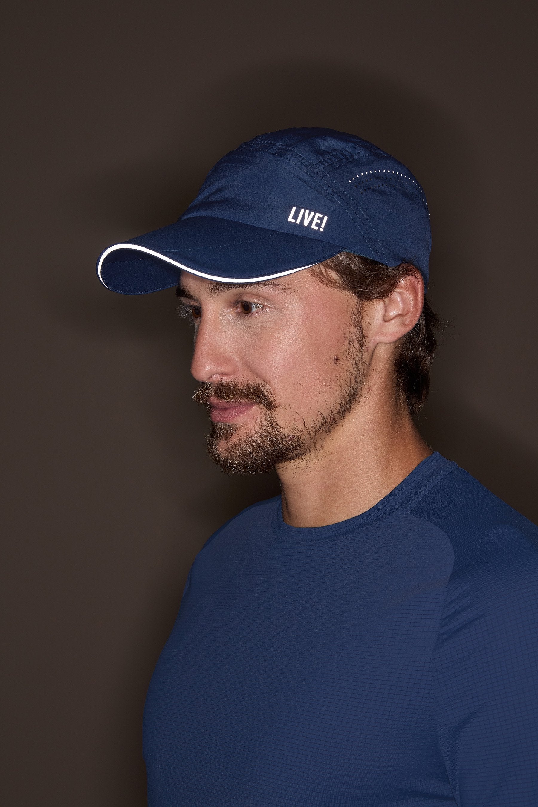 Unisex Reflective Running Cap for Men & Women - High Visibility Safety Hat for Jogging, Cycling & Night Sports